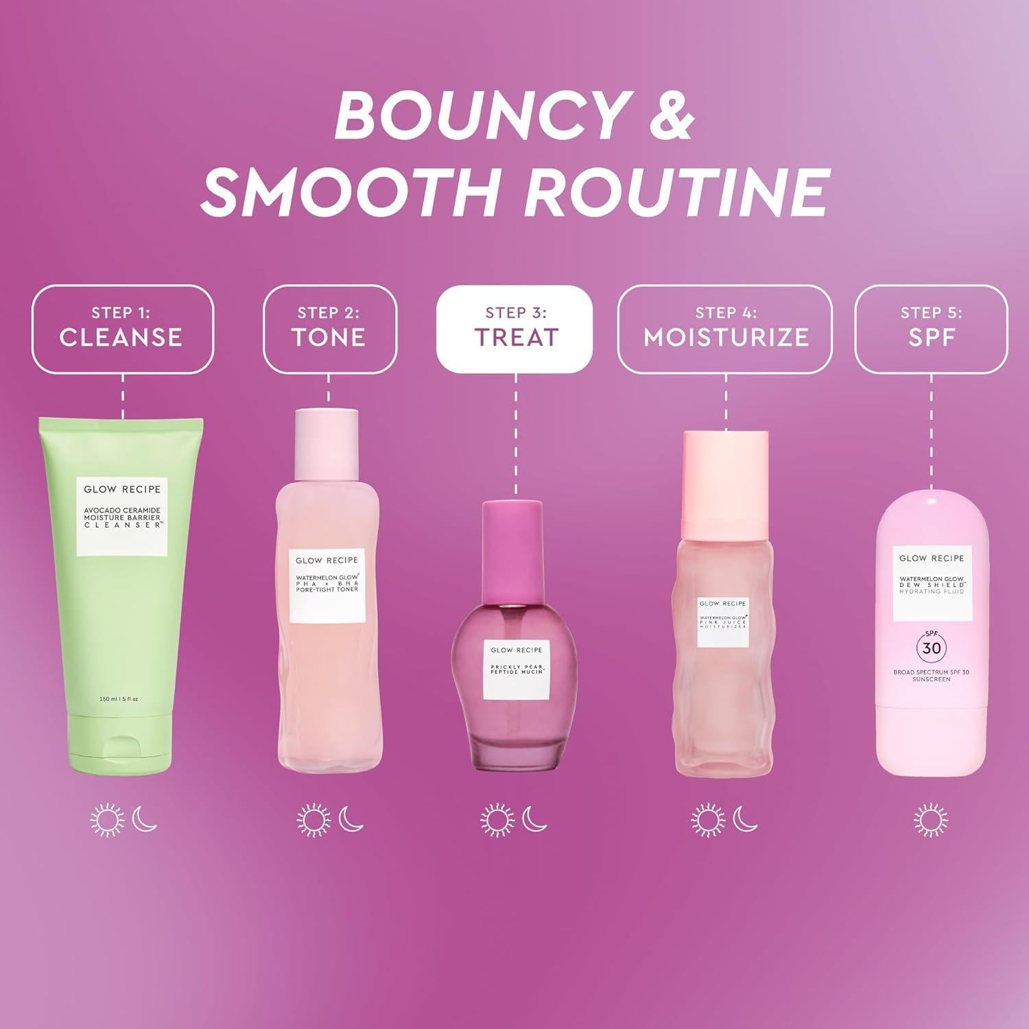 Suero Facial Vegano Glow Recipe con Mucina de Pera Espinosa 40ml