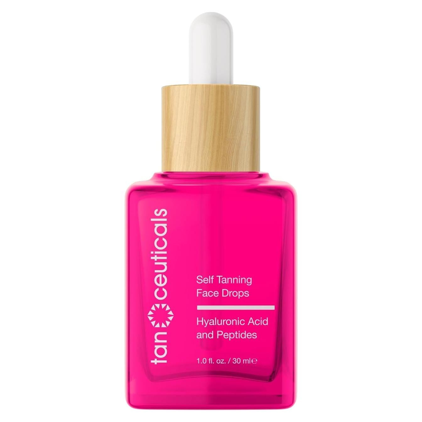 Gotas de bronceado facial Tanceuticals - 79.4g, vegano