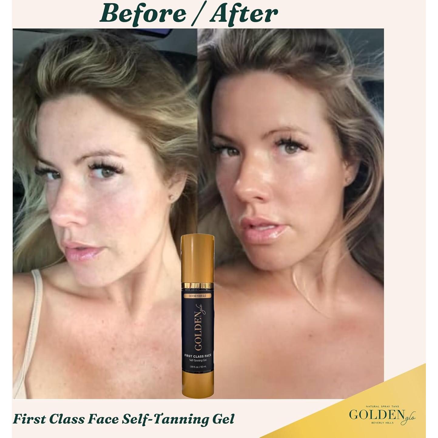 Gel Autobronceador Natural Golden Glo con Aloe Vera 200ml