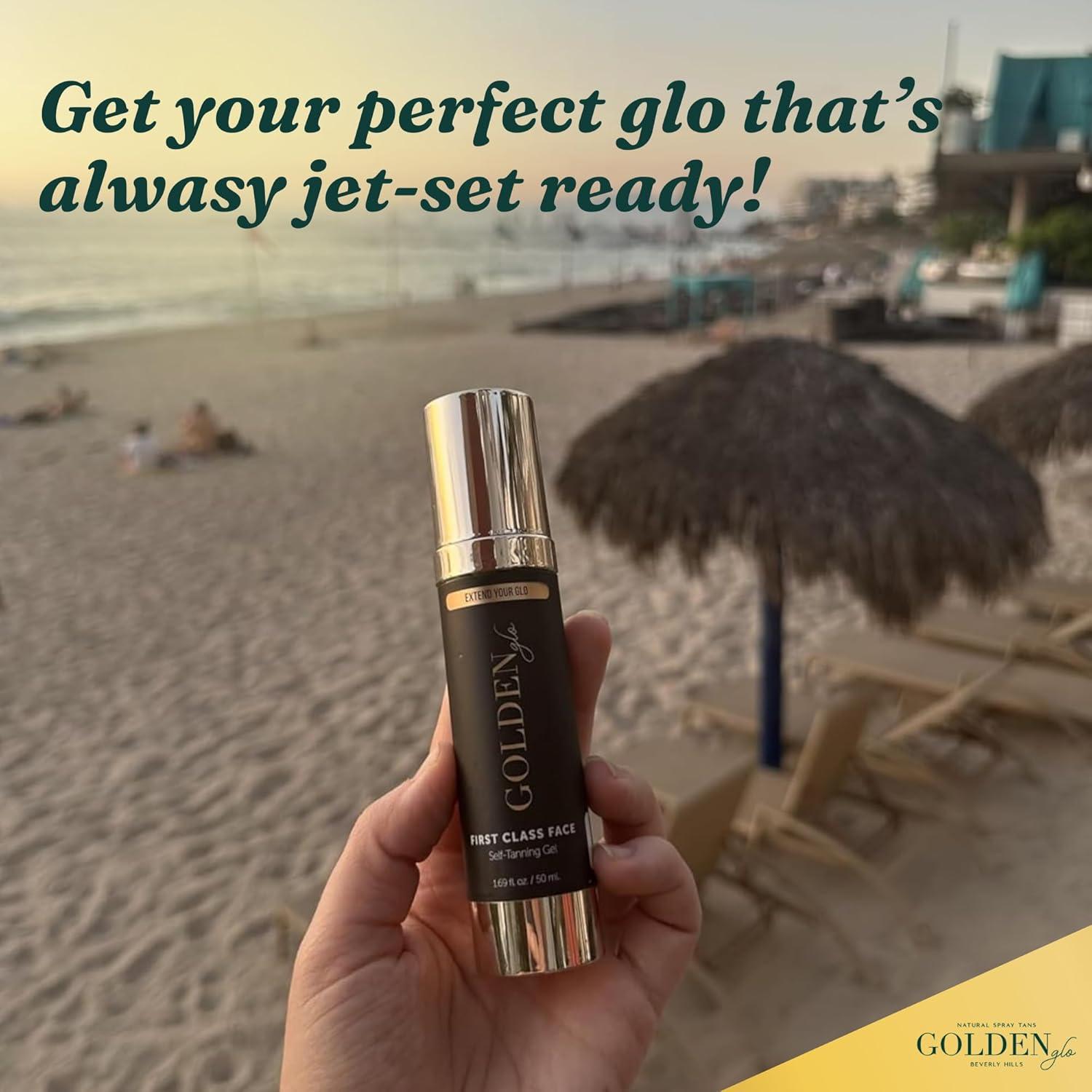 Gel Autobronceador Natural Golden Glo con Aloe Vera 200ml