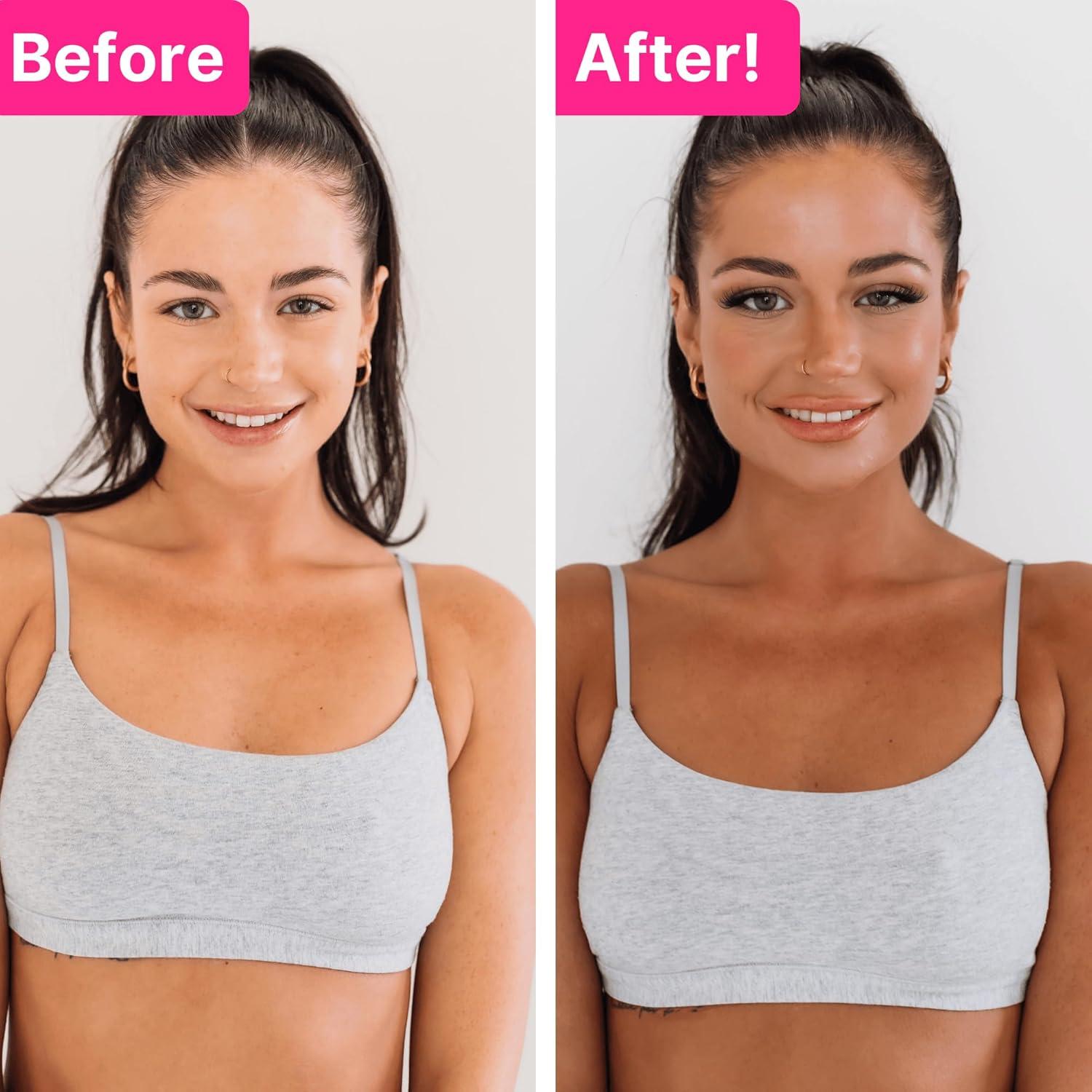 Kit Bronceador Autobronceante Tanceuticals Tono Oscuro 200ml