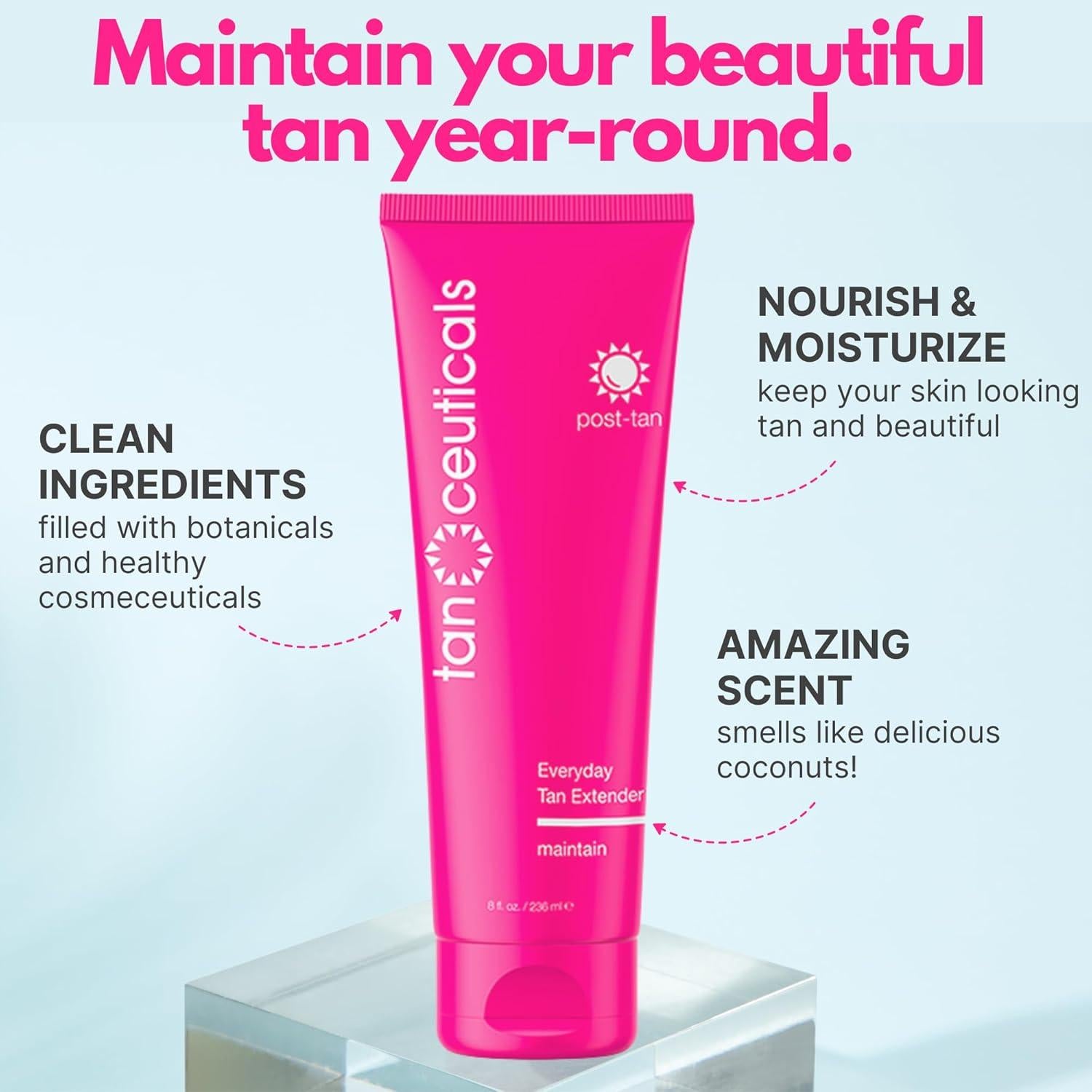 Kit Bronceador Autobronceante Tanceuticals Tono Oscuro 200ml