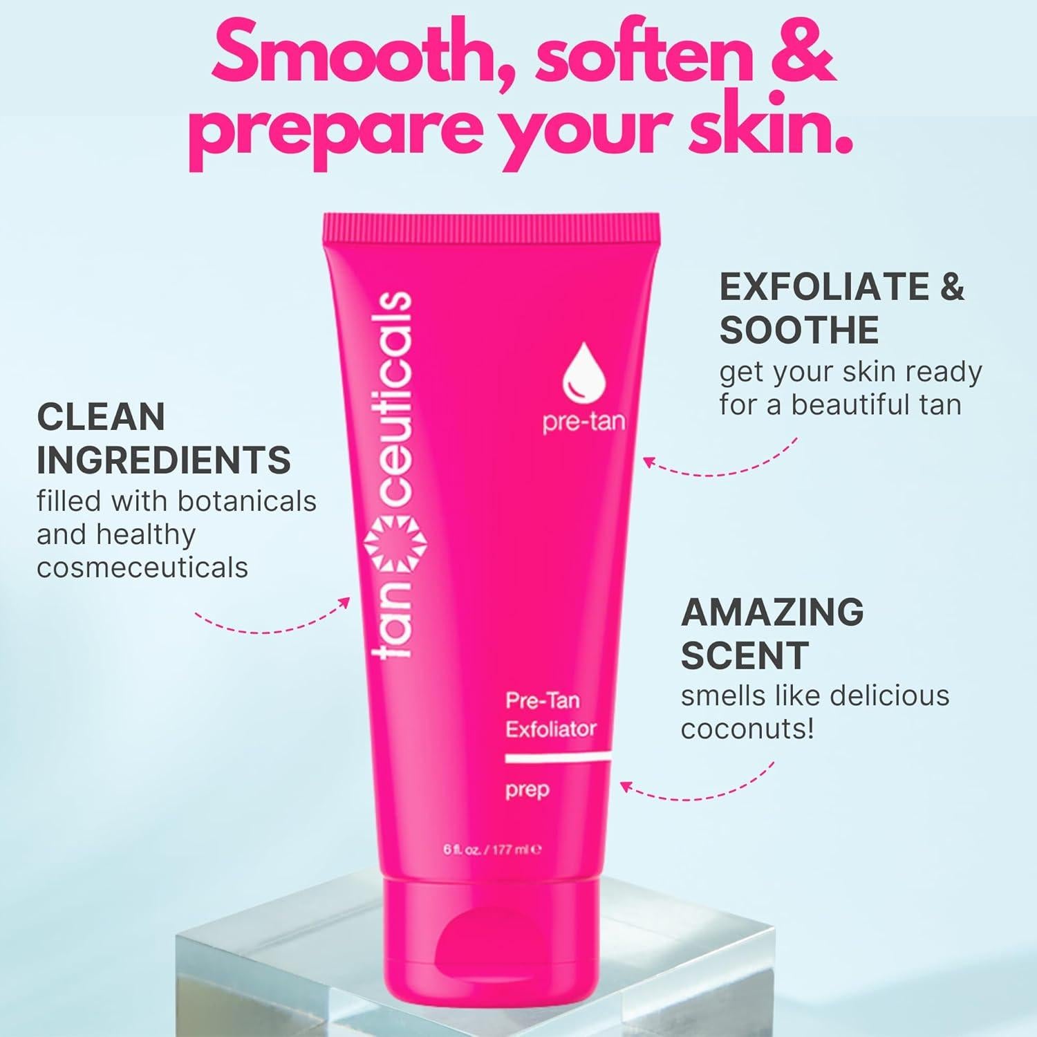 Kit Bronceador Autobronceante Tanceuticals Tono Oscuro 200ml