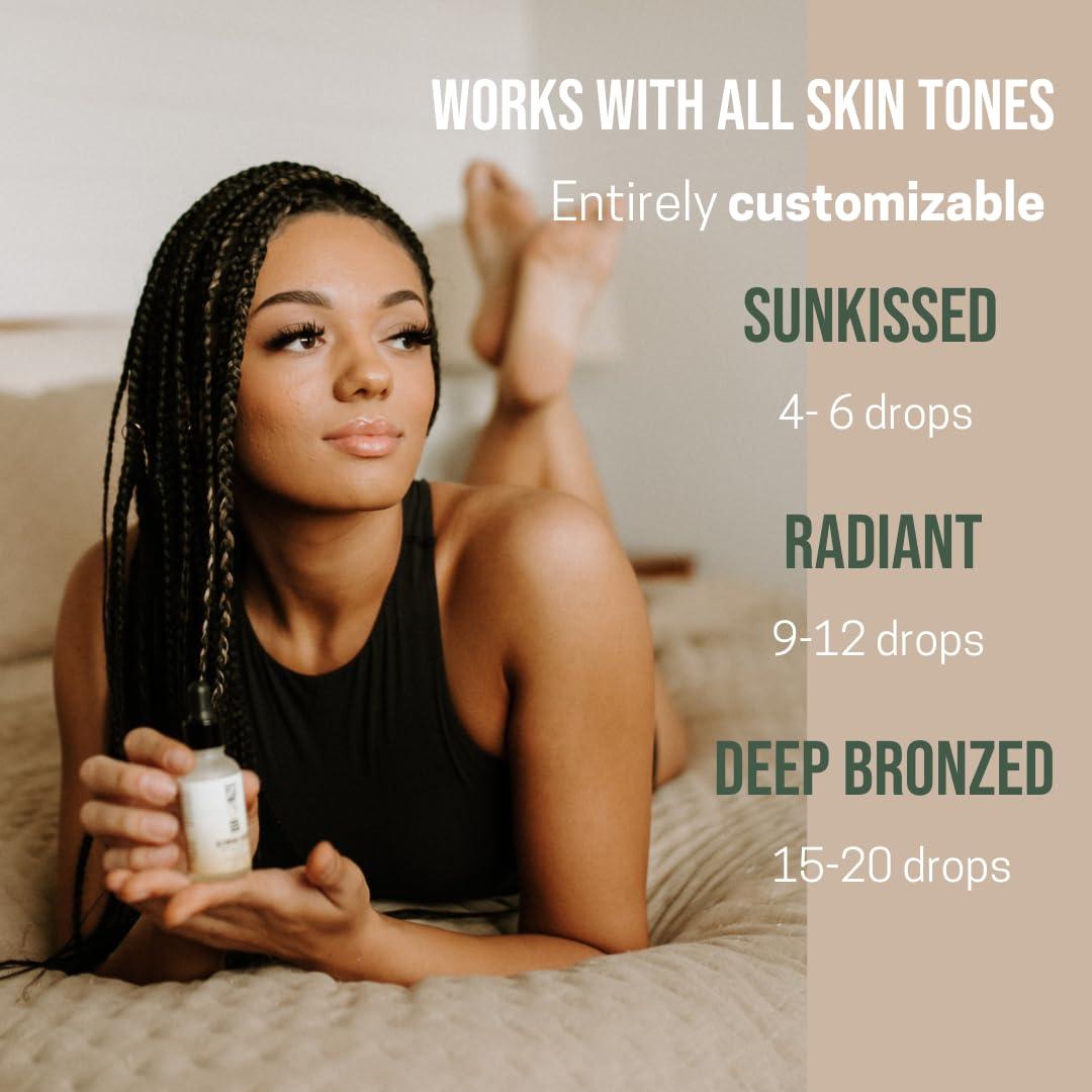 Gotas Bronceadoras Antienvejecimiento Bronze Cactus 30ml