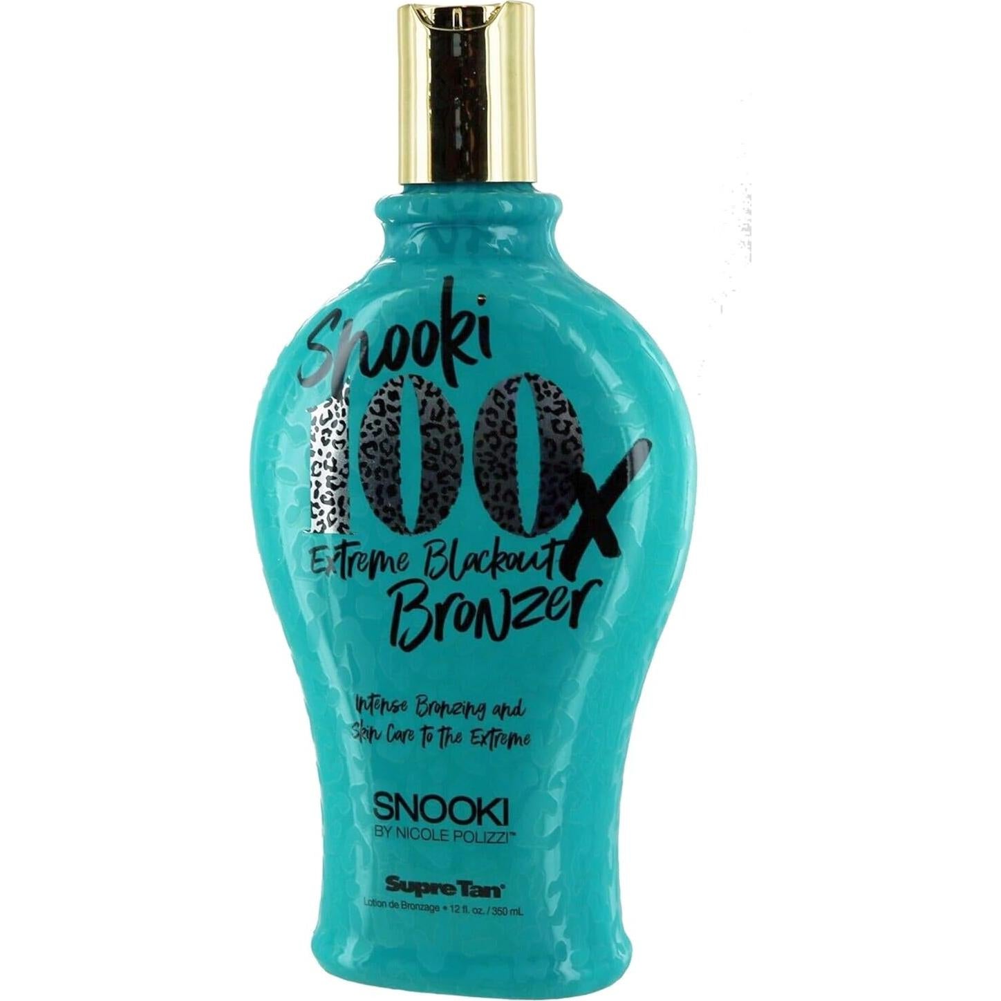 Bronceador Snooki Extreme Blackout 340g - Color Instantáneo