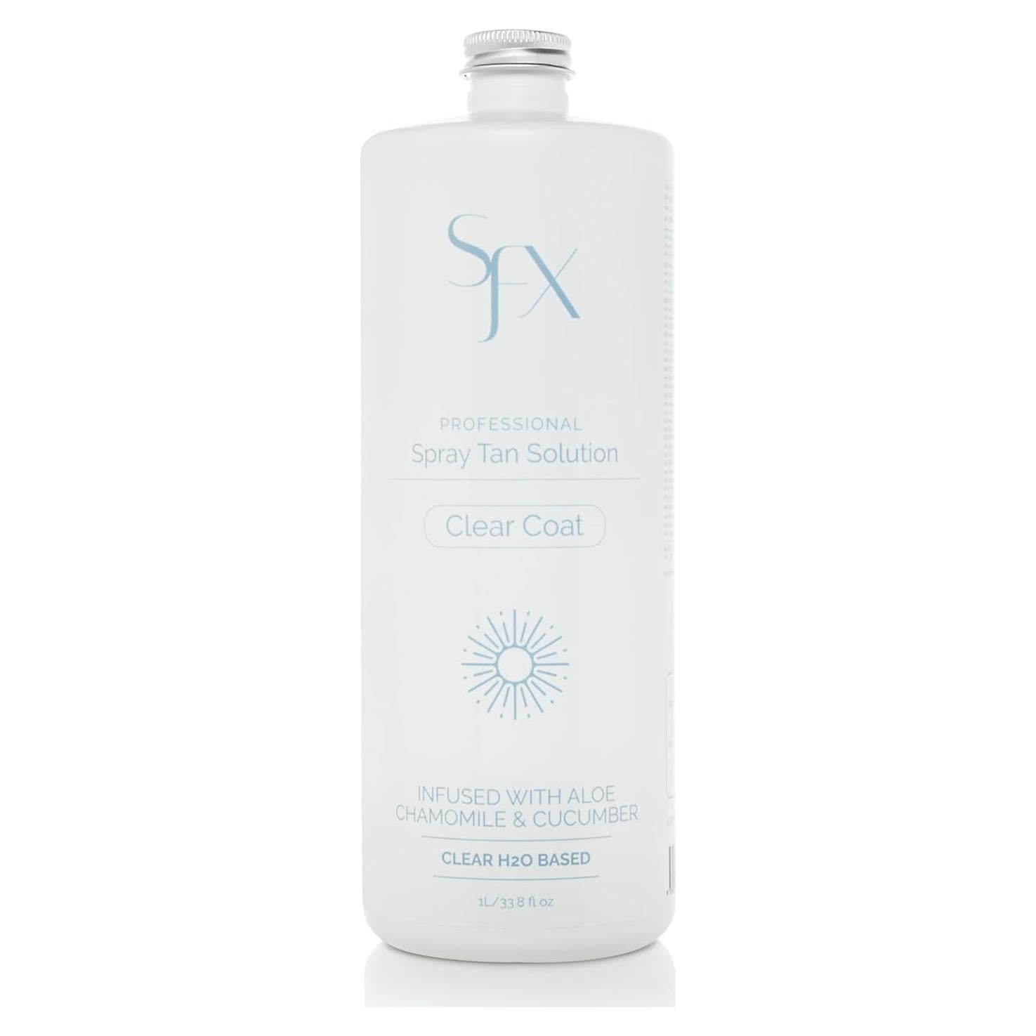 SunFX Clearcoat Spray Bronceador Natural 1L Verano Medio