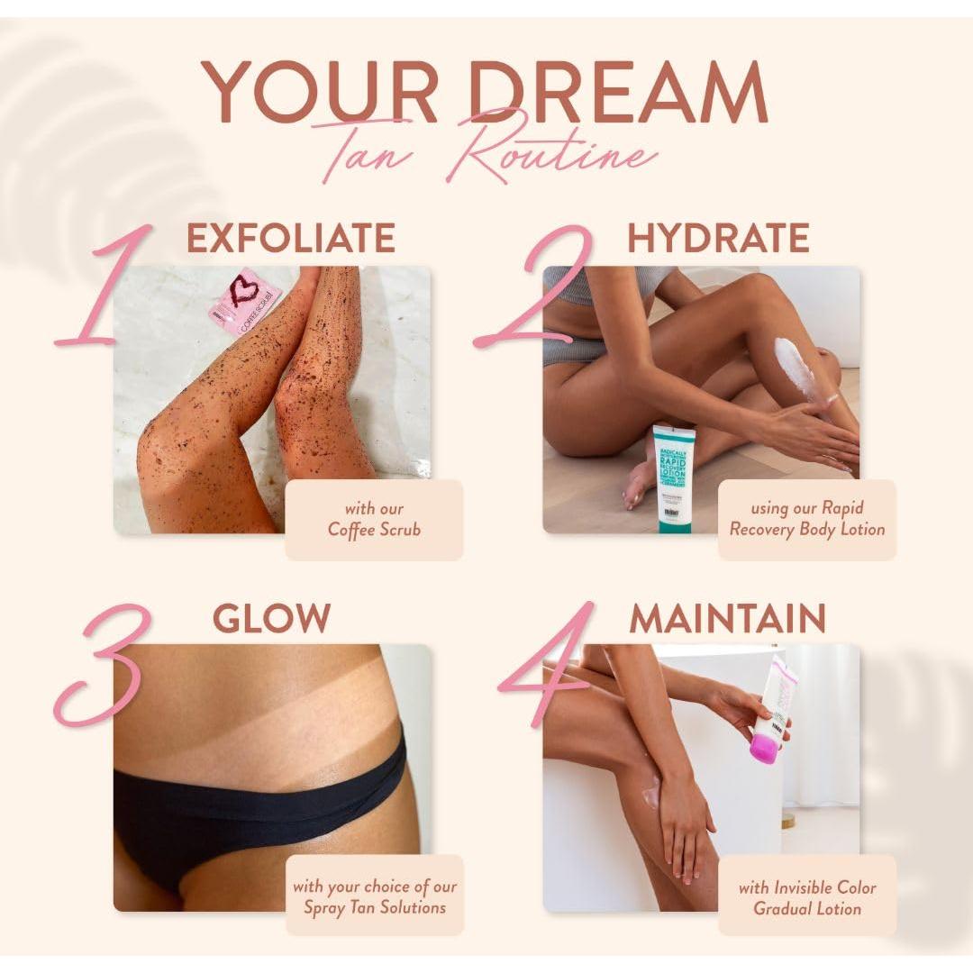 MineTan Spray Bronceador Profesional 1000 ml - Acabado Radiante