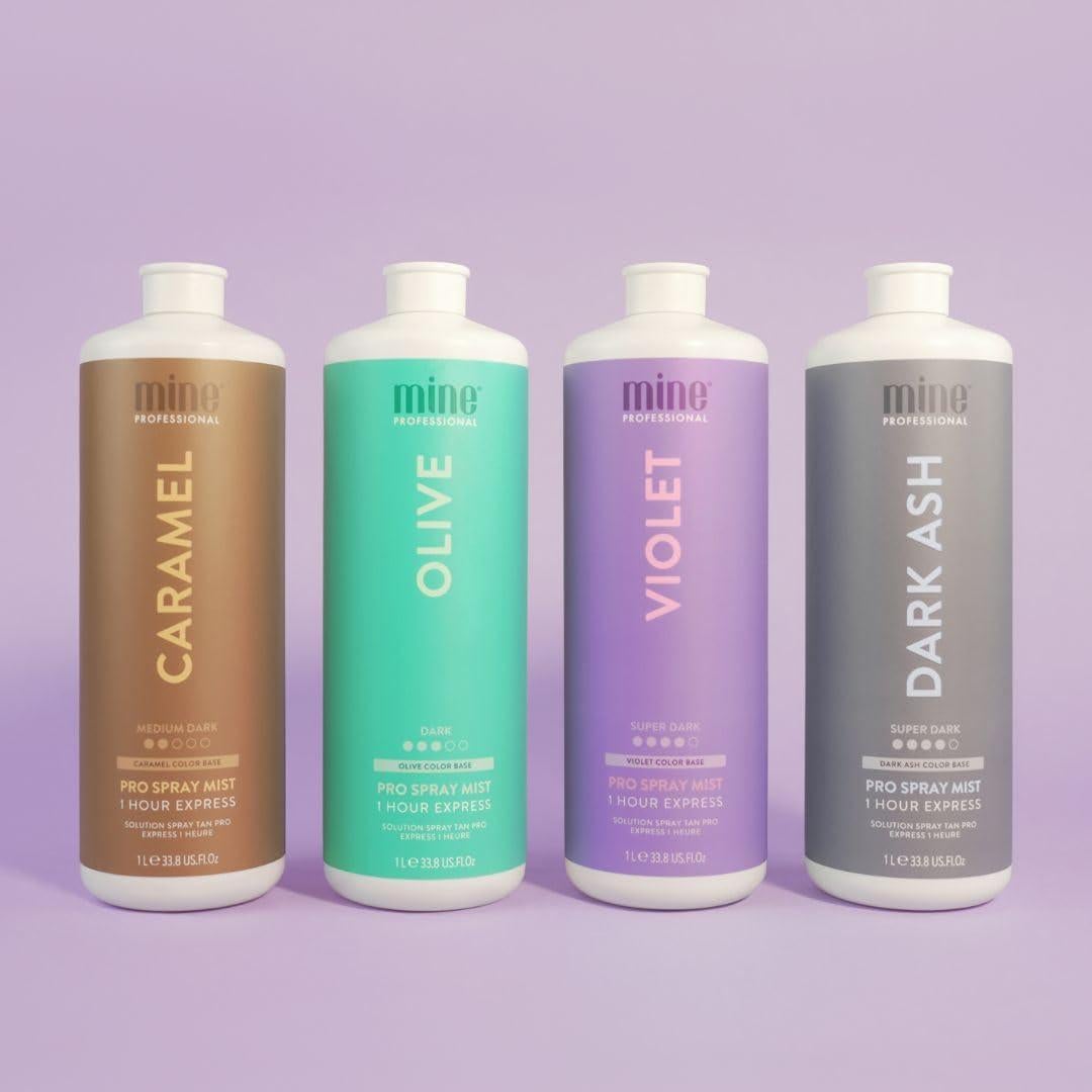 MineTan Spray Bronceador Profesional 1000 ml - Acabado Radiante