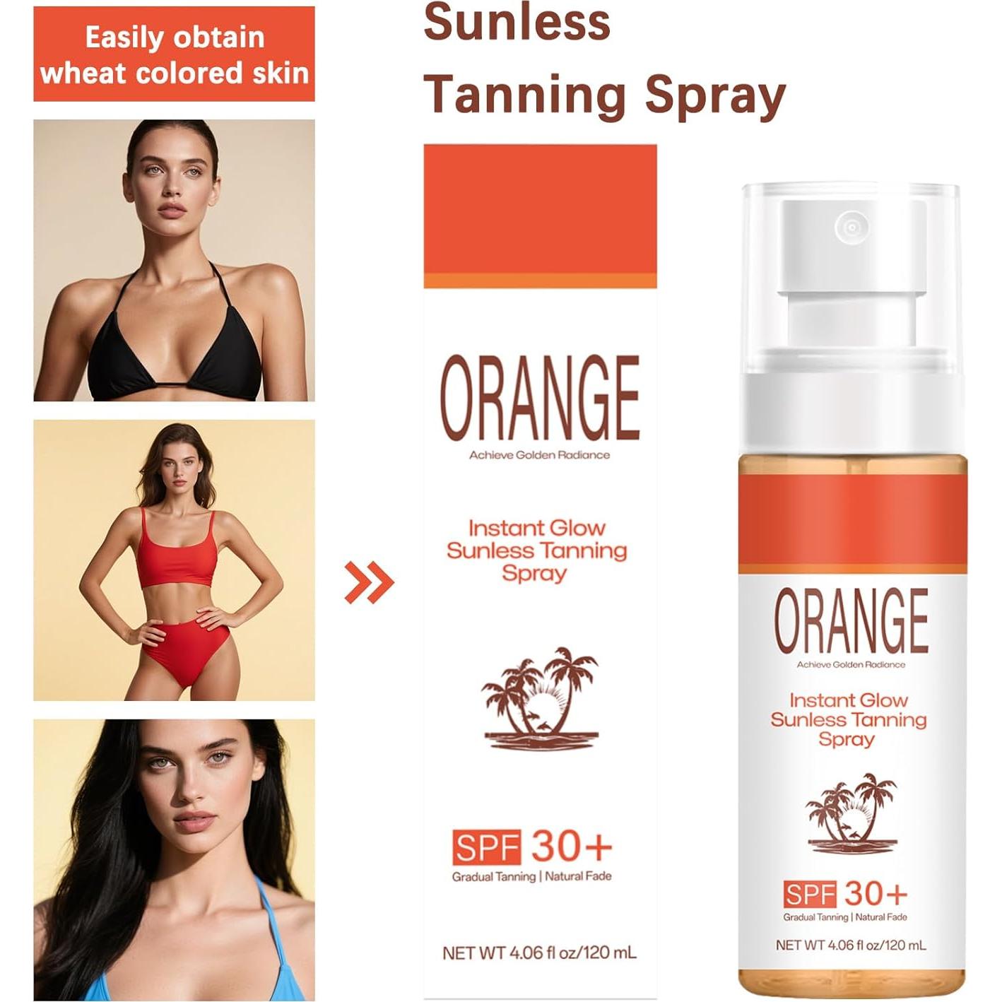 Spray Bronceador Sin Sol Facekaot 120 ml - Hidratante con Aloe