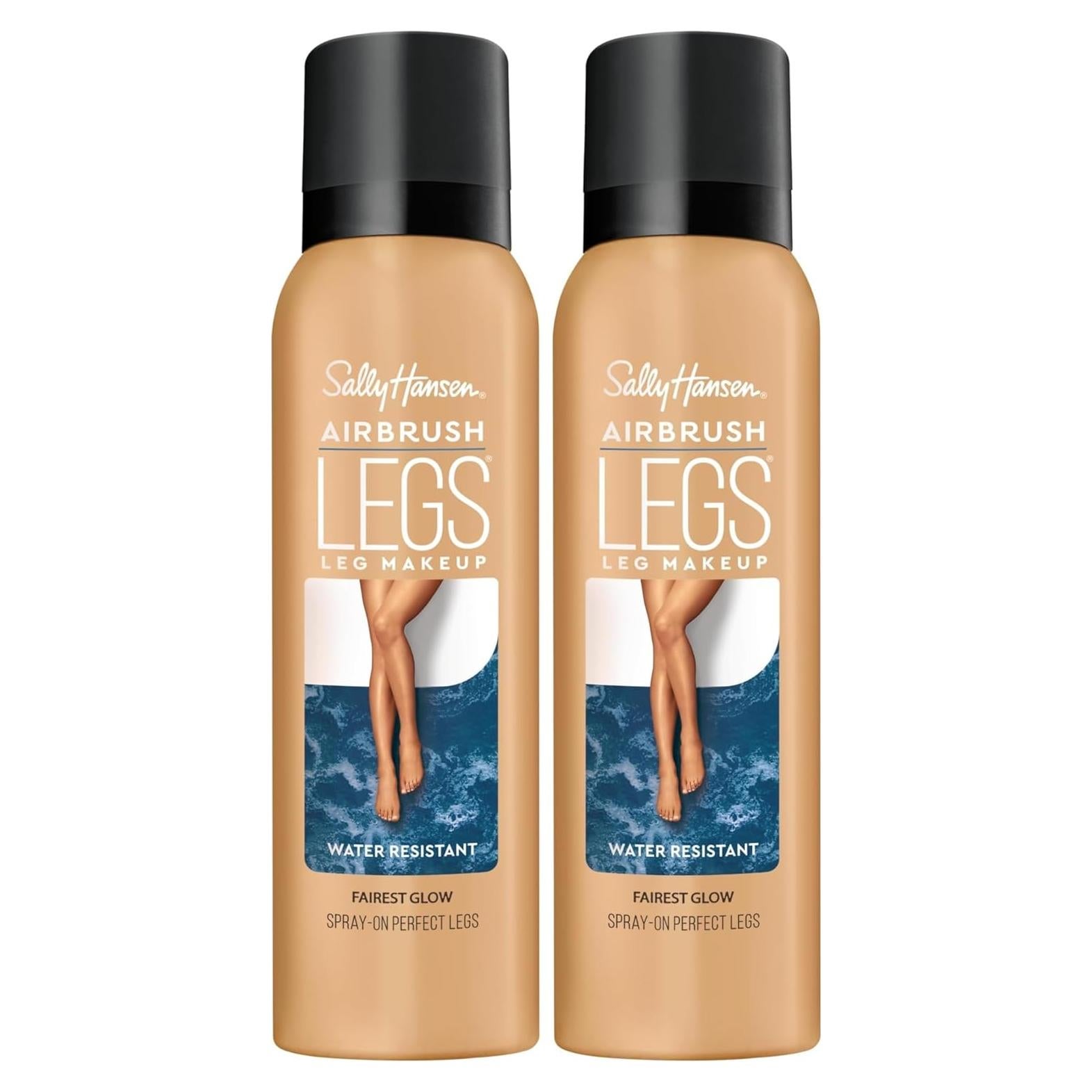 Bronceador en Spray Sally Hansen Piernas Airbrush 124.74 g - Paquete de 2