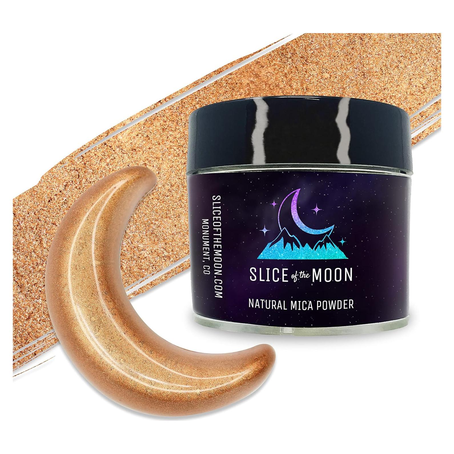 Polvo de Mica Mineral Natural Bronce 12g - Slice of the Moon