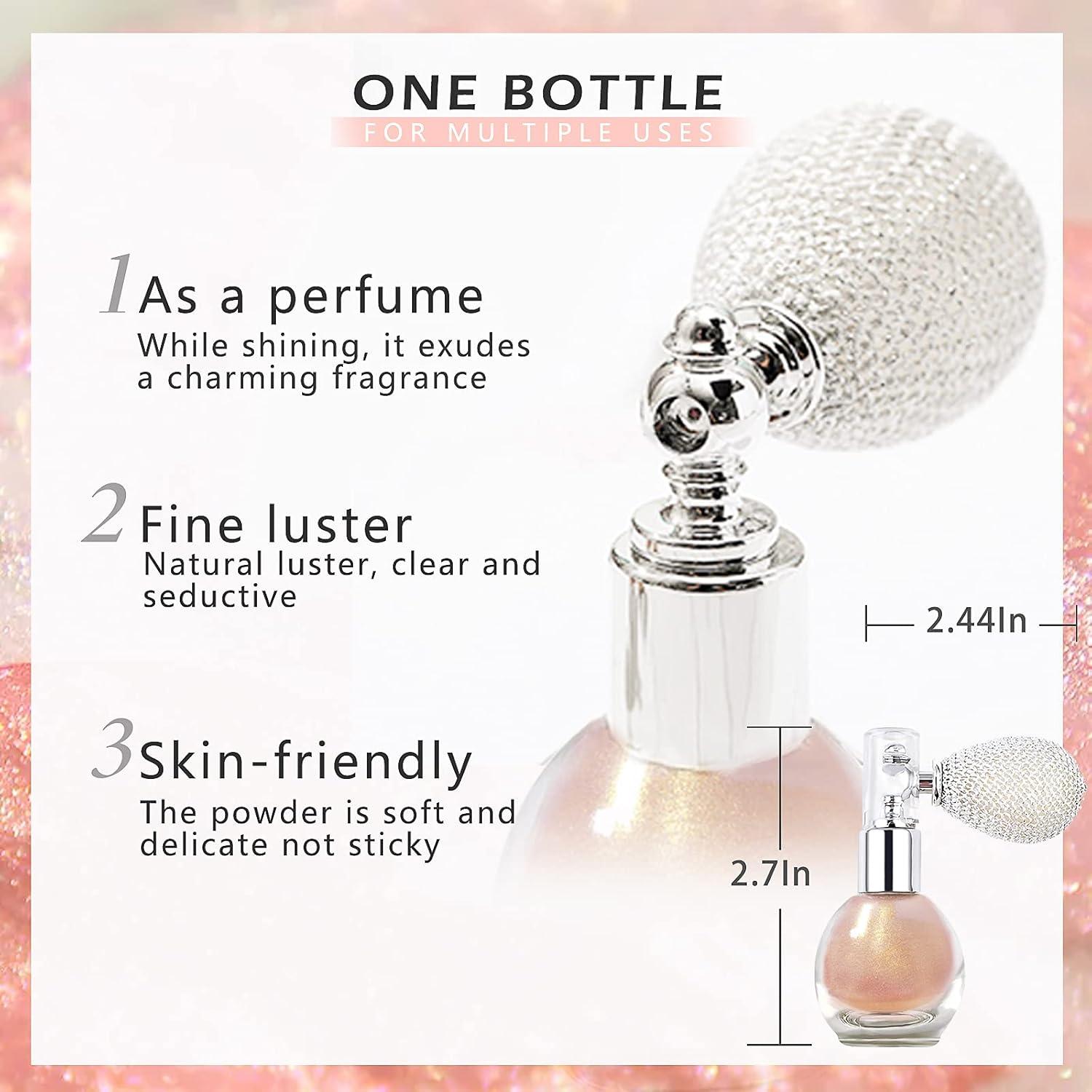 Spray de Polvo Iluminador NewBang 2Pcs - Brillo Larga Duración