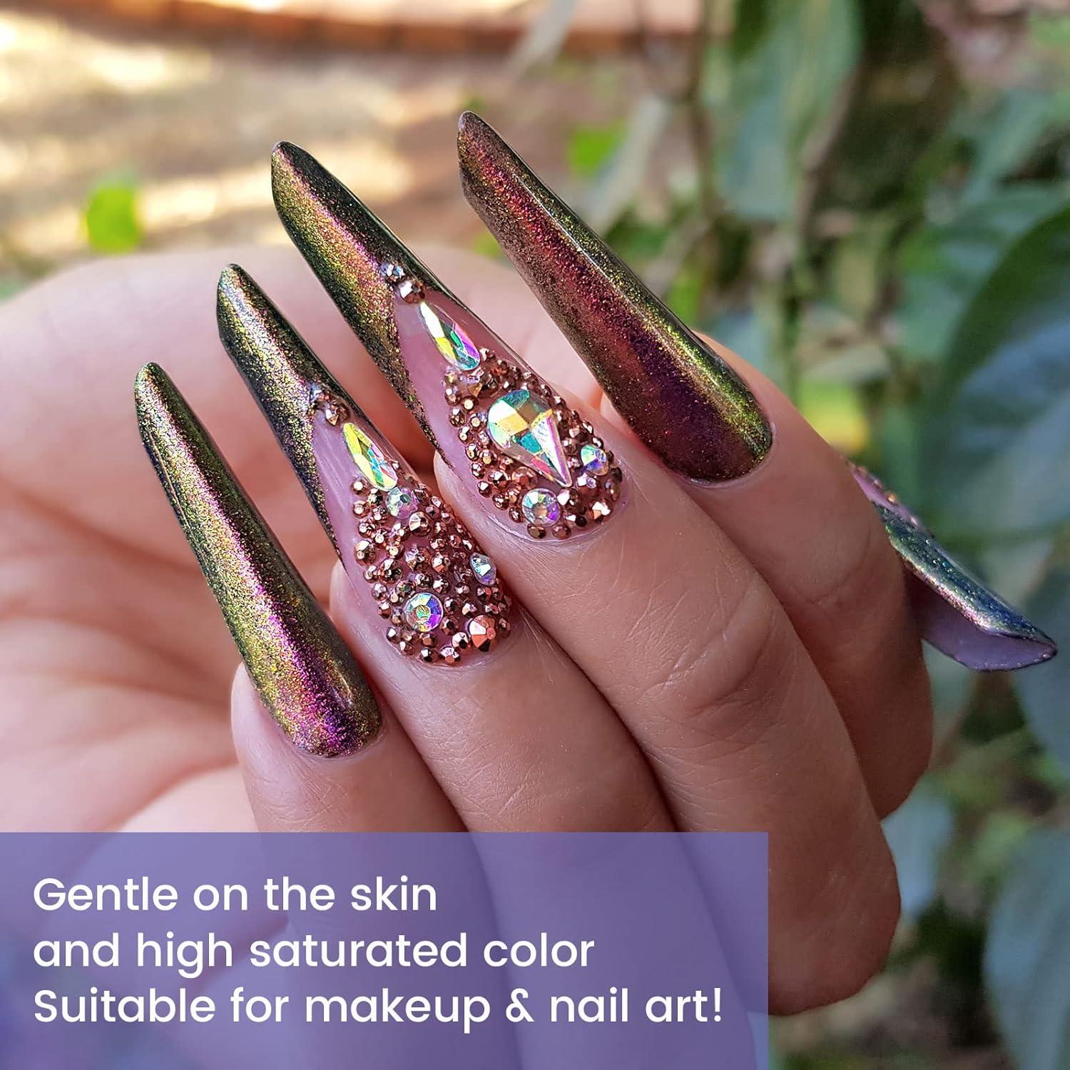 Polvo de Mica Camaleón 4 Colores CHEAPART 12g Holográfico