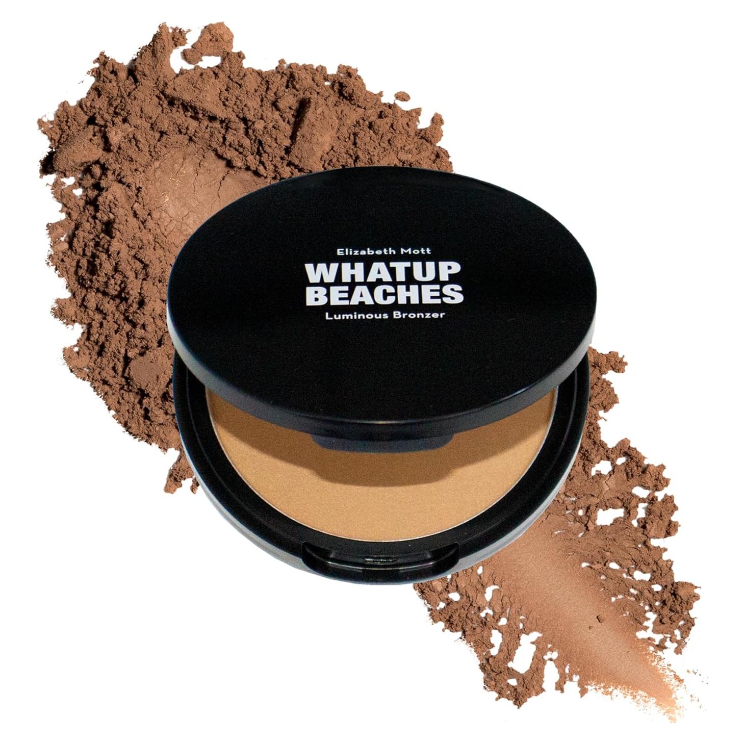 Bronceador Brillante Elizabeth Mott - Polvo Facial Vegano 10g