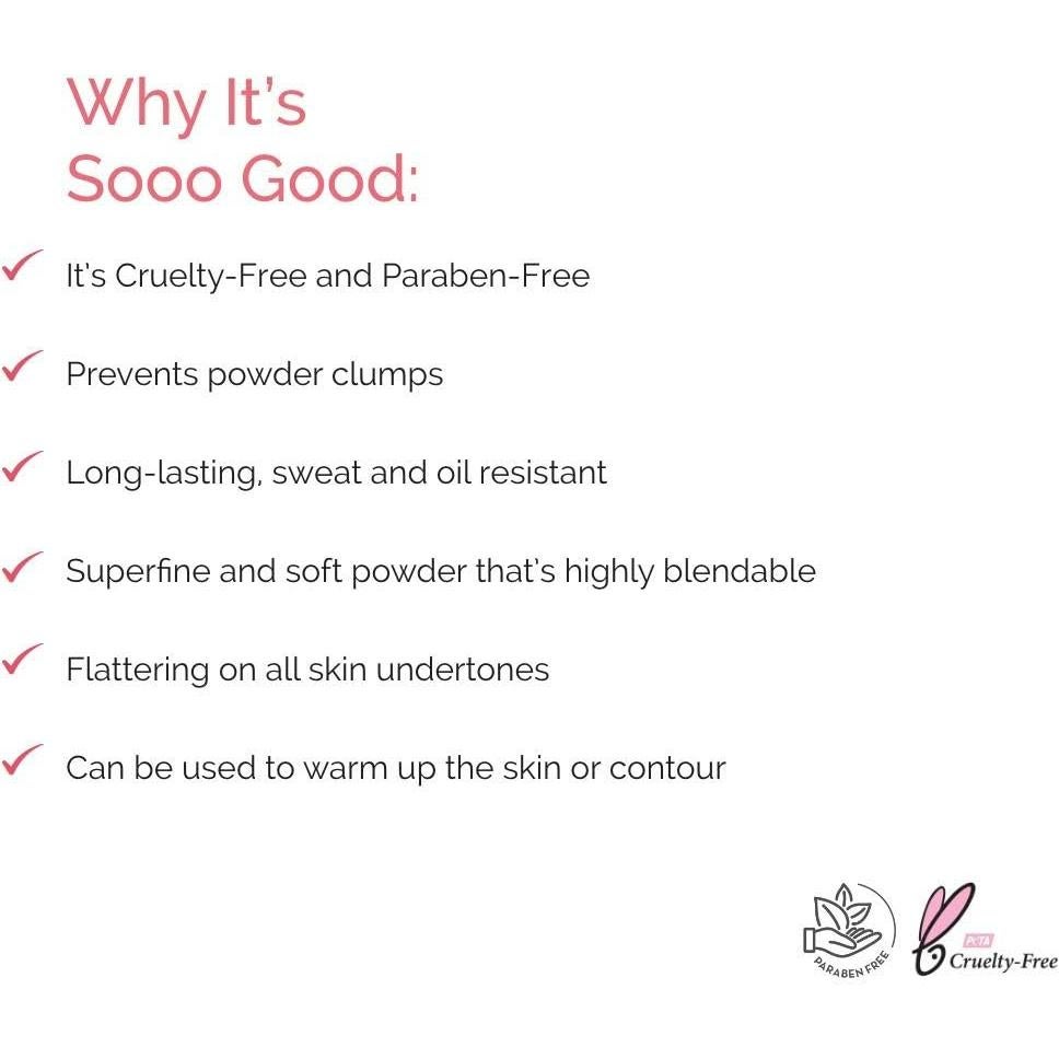 Bronceador Brillante Elizabeth Mott - Polvo Facial Vegano 10g