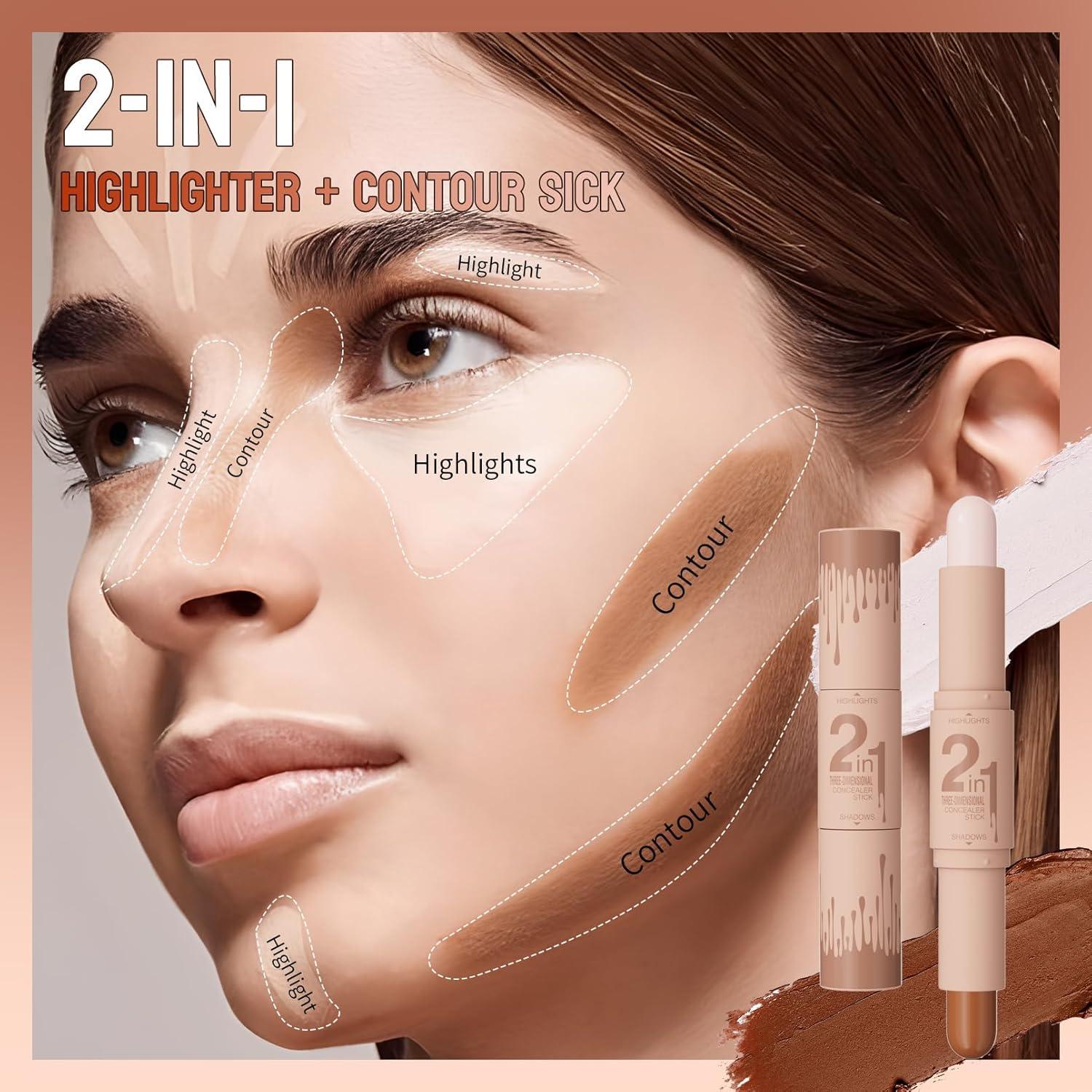 Paleta de Contorno en Crema LuxoCare Doble Cara 11.2cm