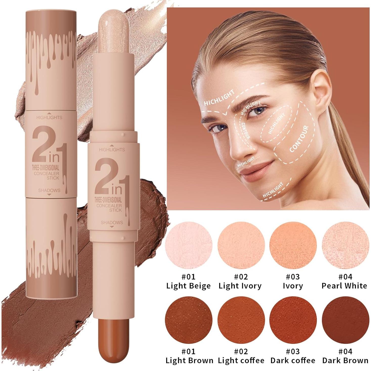 Paleta de Contorno en Crema LuxoCare Doble Cara 11.2cm