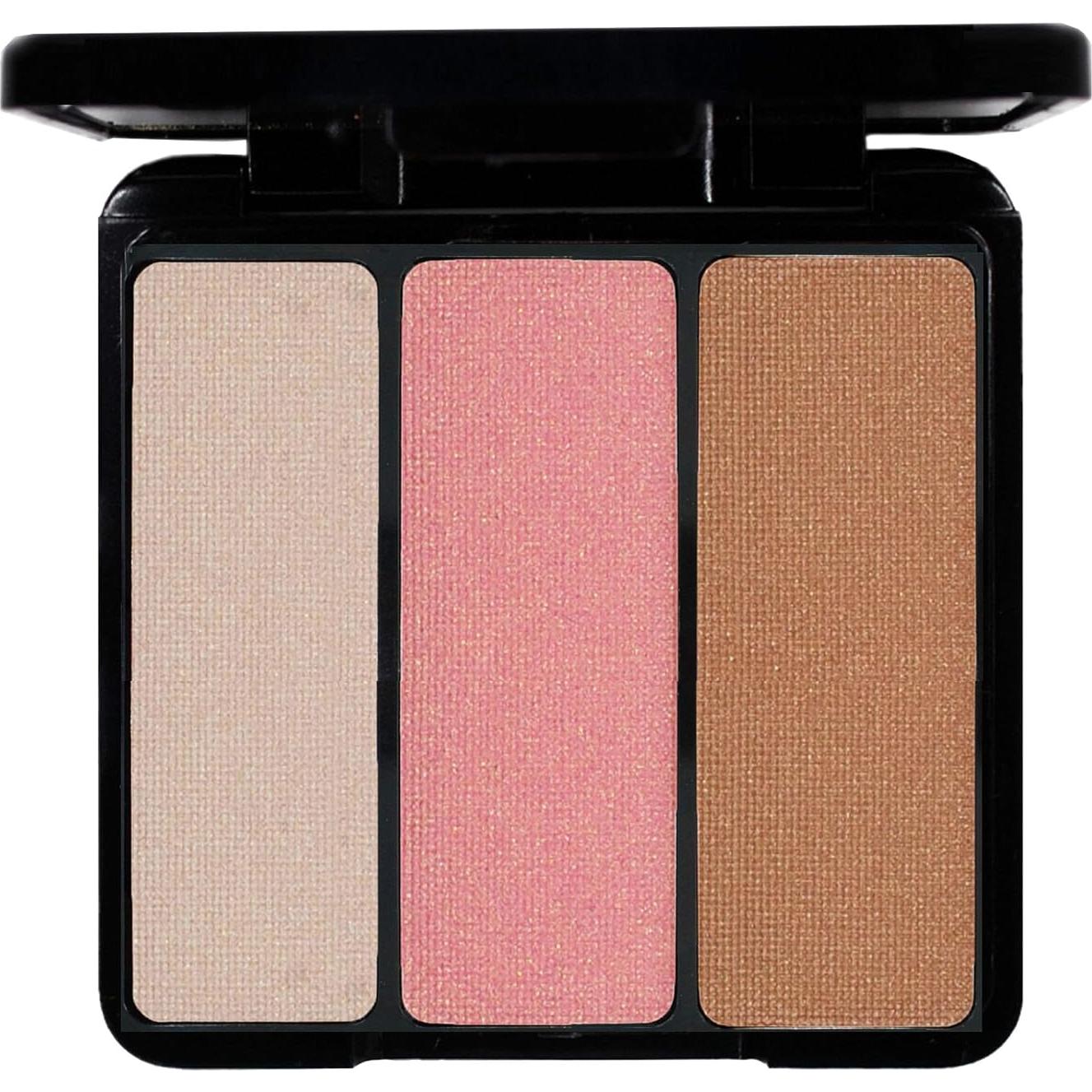 Set de Maquillaje EVE PEARL Rubor Iluminador y Brocha 204