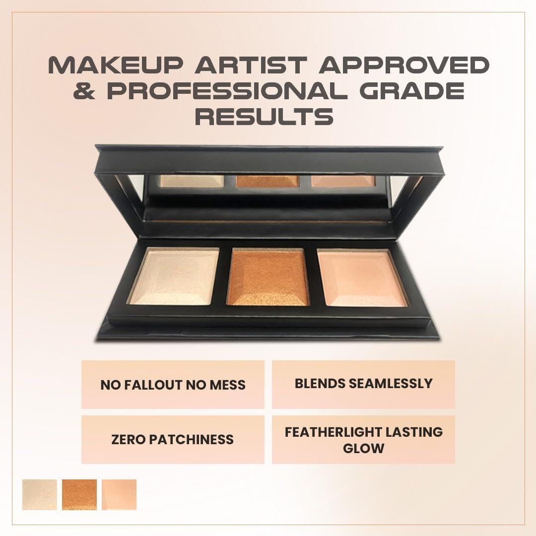 Paleta de Iluminador Radiante Chamko - Vegana 19.84 g