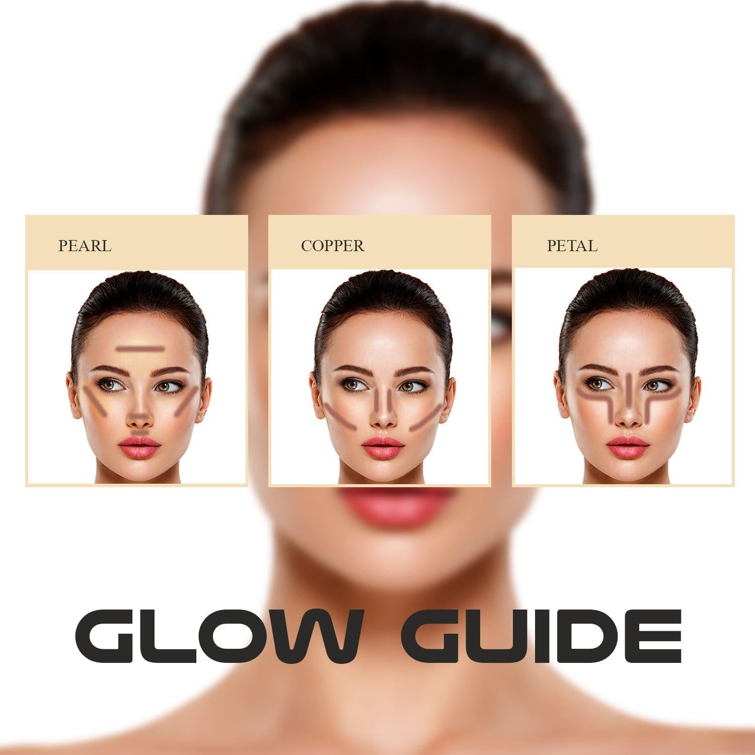 Paleta de Iluminador Radiante Chamko - Vegana 19.84 g