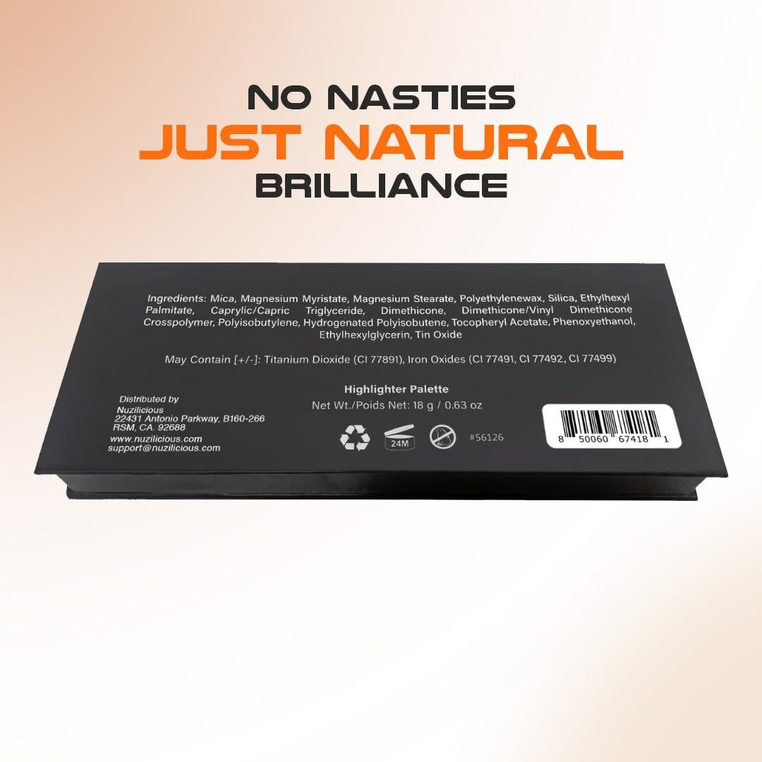 Paleta de Iluminador Radiante Chamko - Vegana 19.84 g