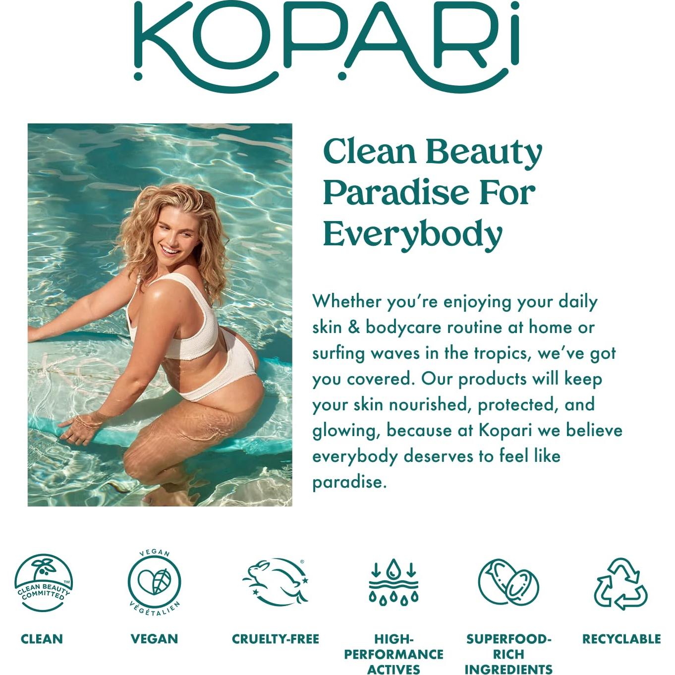 Bruma Corporal Kopari Sheer Rose Gold SPF 42 Hidratante 244g