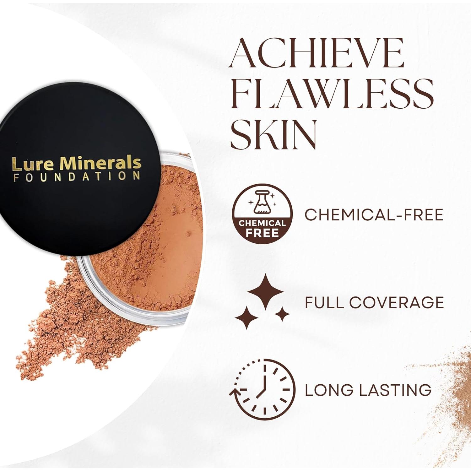 Bronceador Mineral Lure Minerals Calidez 28.35 g - Brillo Natural