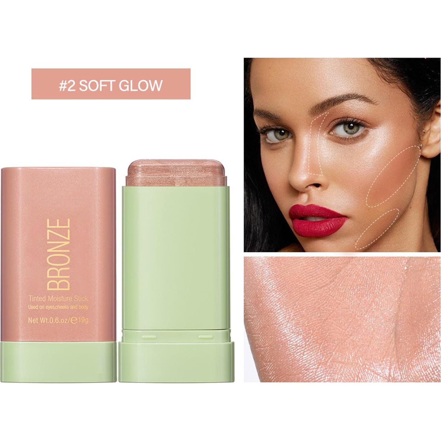 Barra Bronceadora Mysense 19g - Iluminador Facial Brillo Suave