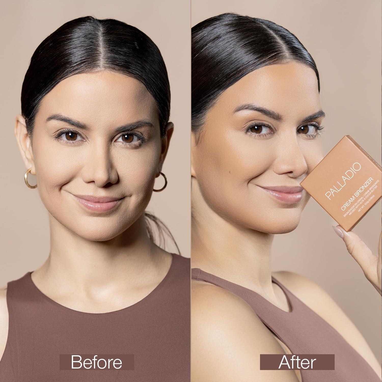 Bronceador en crema Palladio Especias de canela 10g