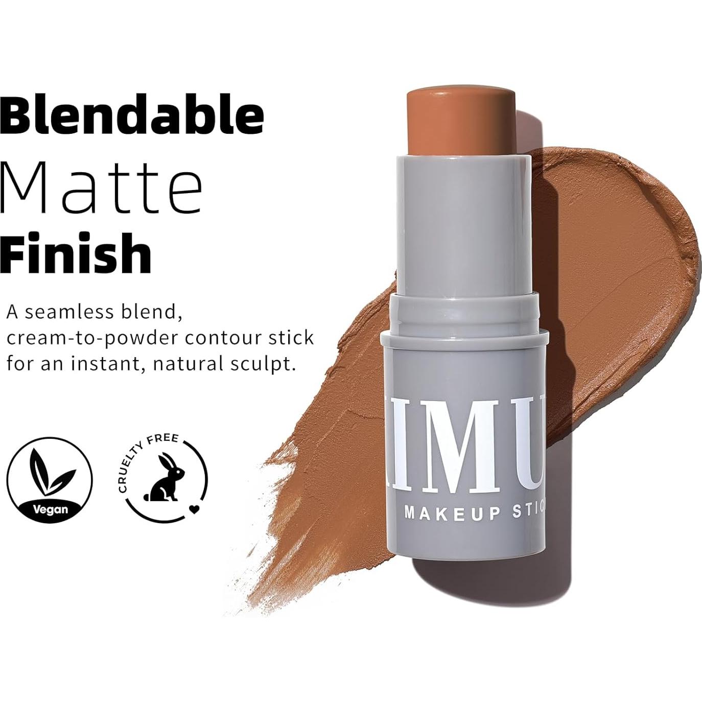 Set de Maquillaje KIMUSE: Barra de Contorno y Rubor Vegano 8.2g