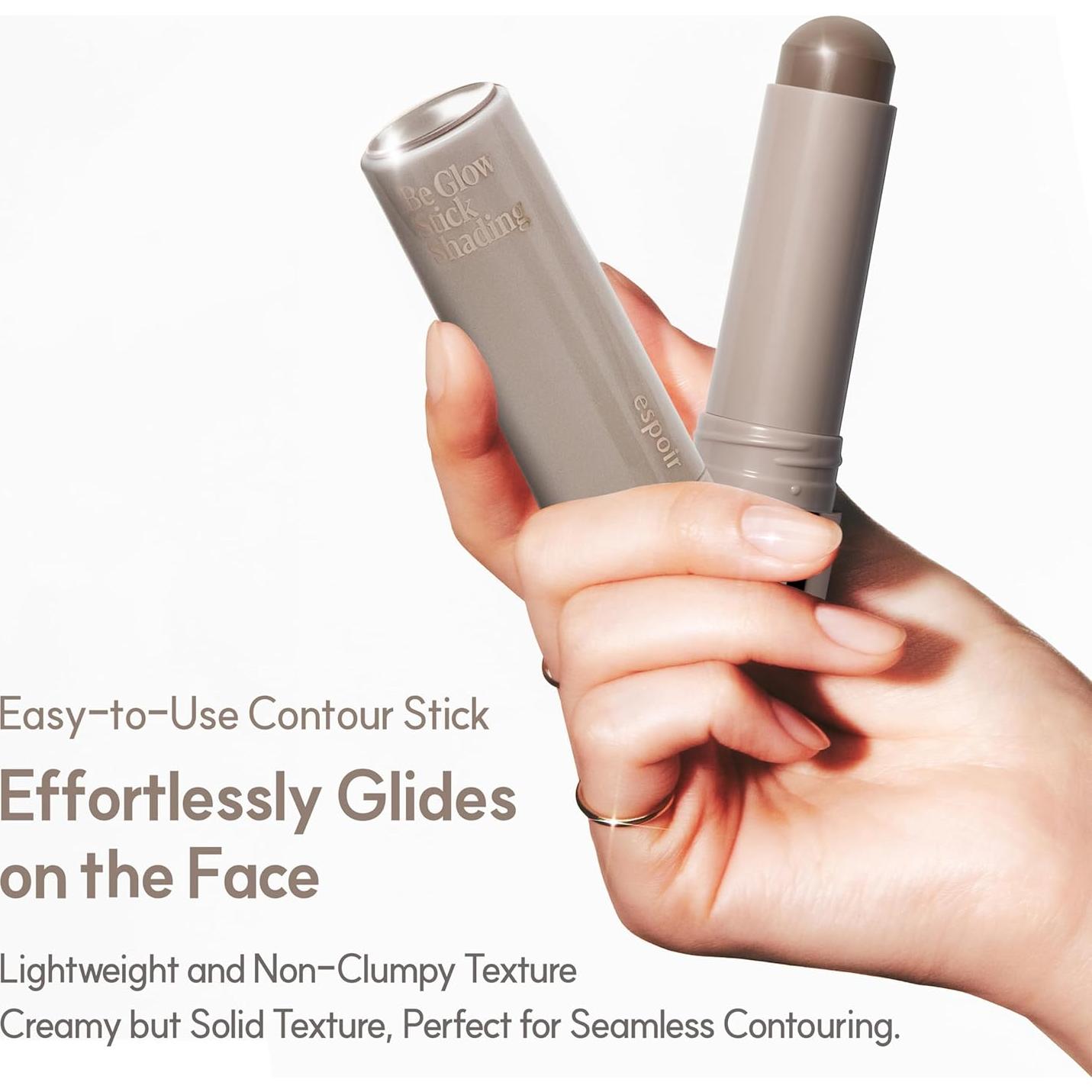 Stick Contorno Espoir Be Glow #1 Gris Neutral - Textura Cremosa