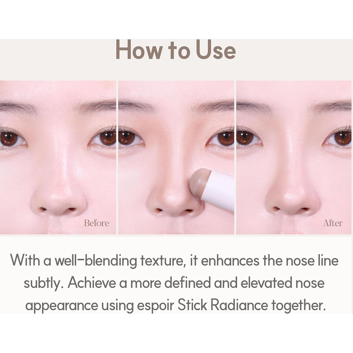 Stick Contorno Espoir Be Glow #1 Gris Neutral - Textura Cremosa