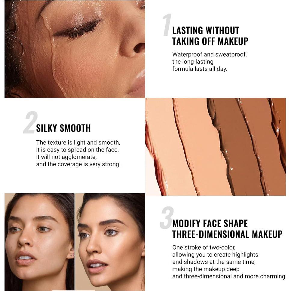 Stick de Contorno en Crema Kaely 4 Colores 70g