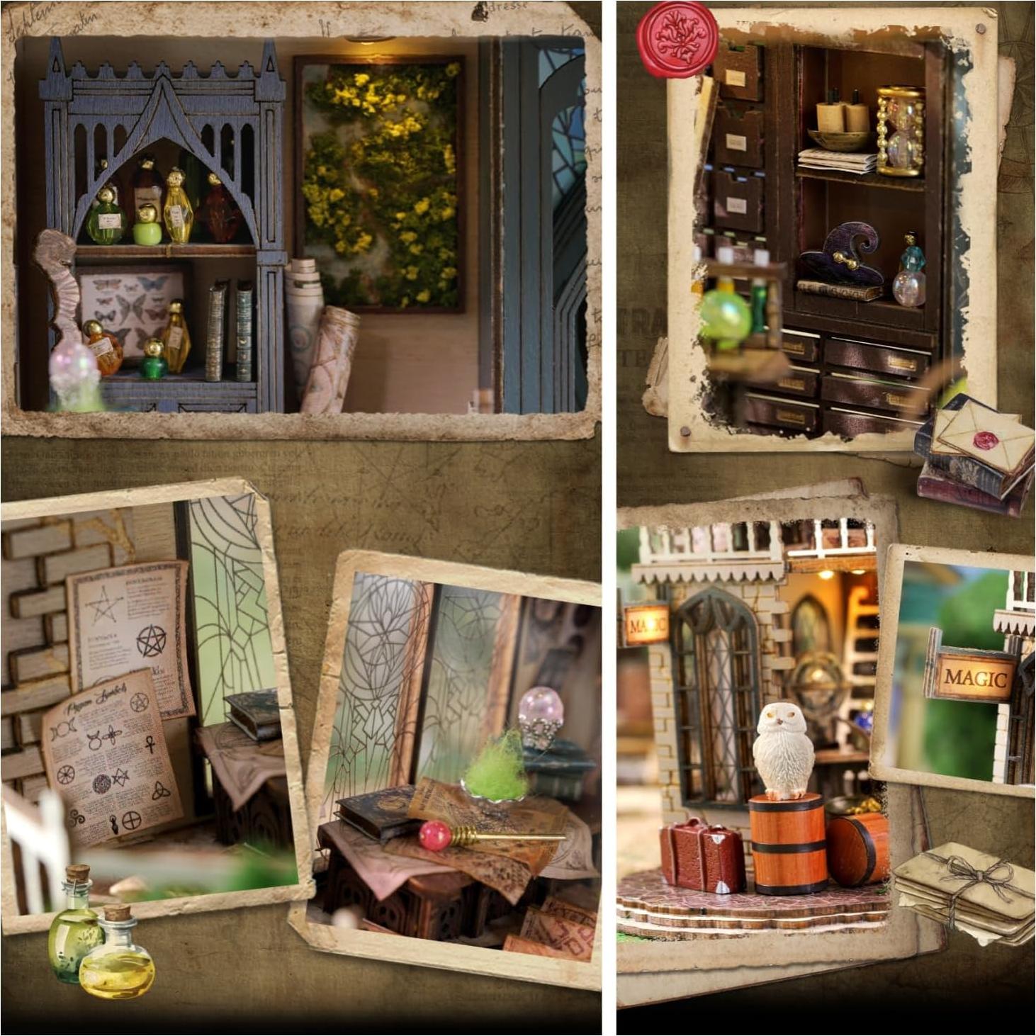 Casa de Muñecas Flever DIY Mágica William con Muebles