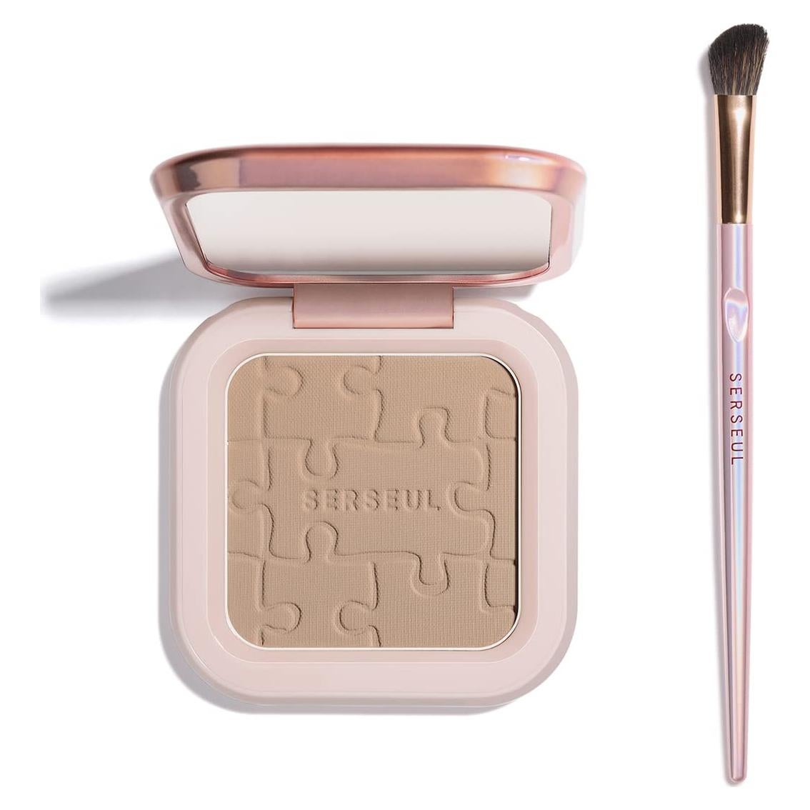 Paleta de Contorno Facial SERSEUL - 3 Tonos Mate Multiusos