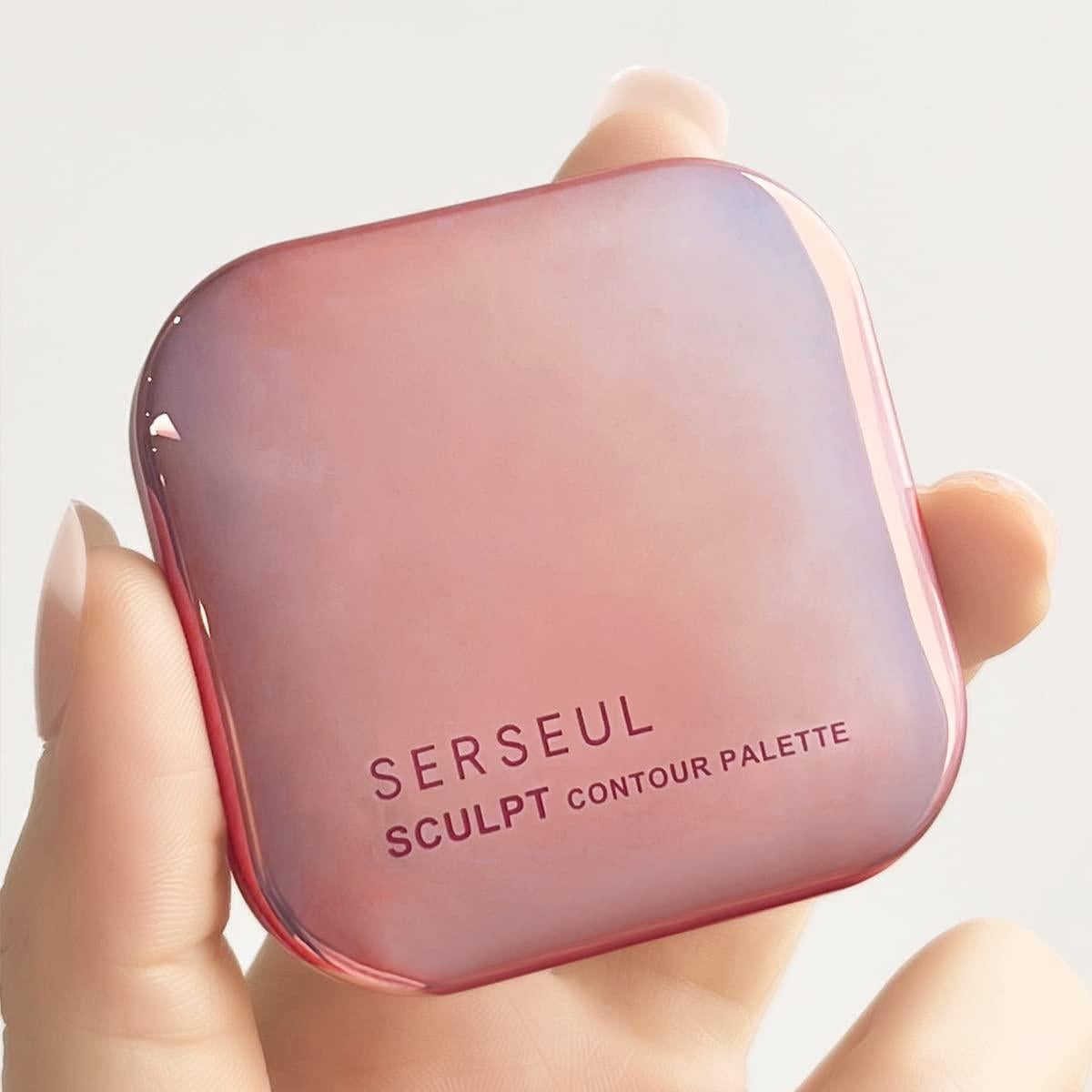 Paleta de Contorno Facial SERSEUL - 3 Tonos Mate Multiusos