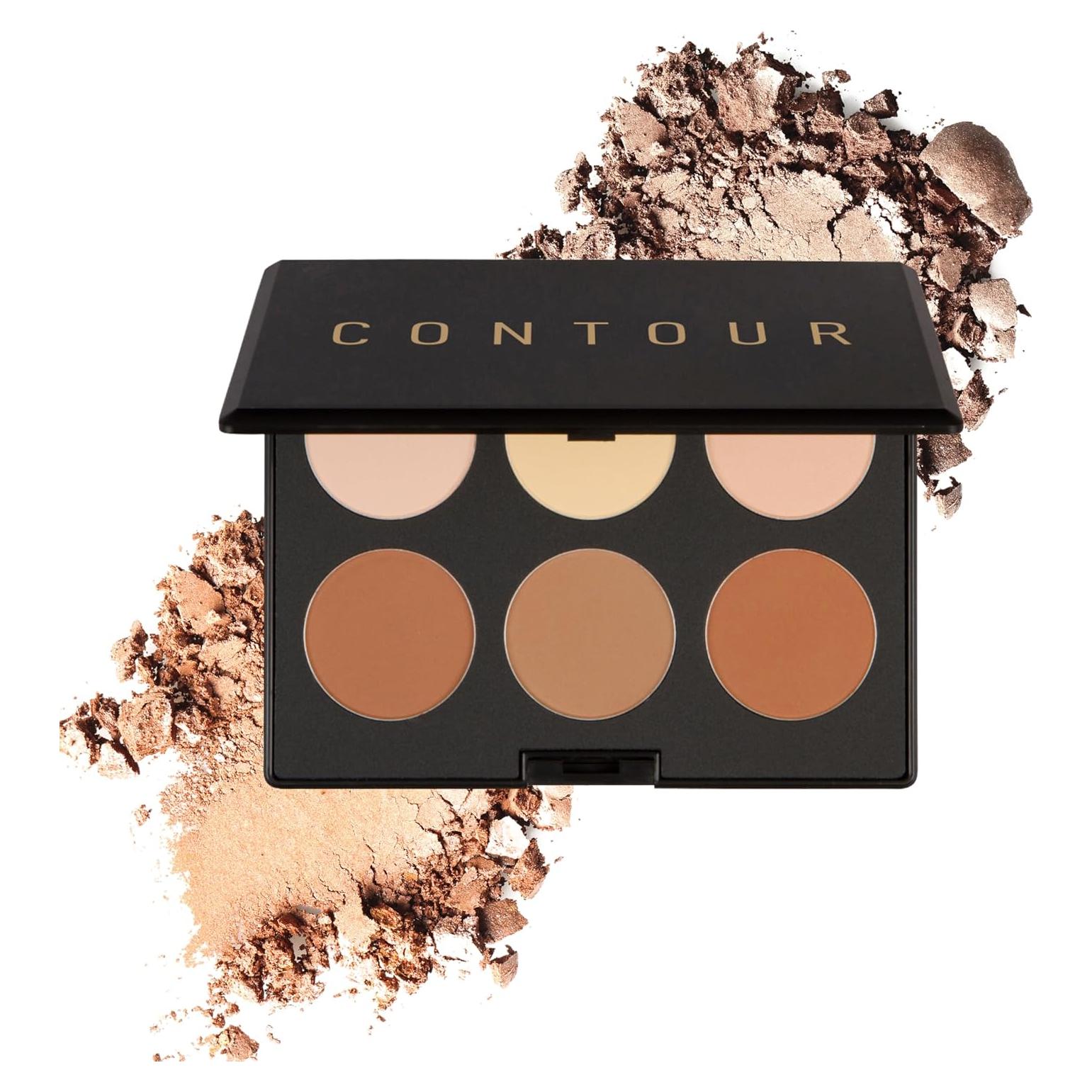 Kit de Contorno y Bronceador Elizabeth Mott - 6 Tonos Mezclables