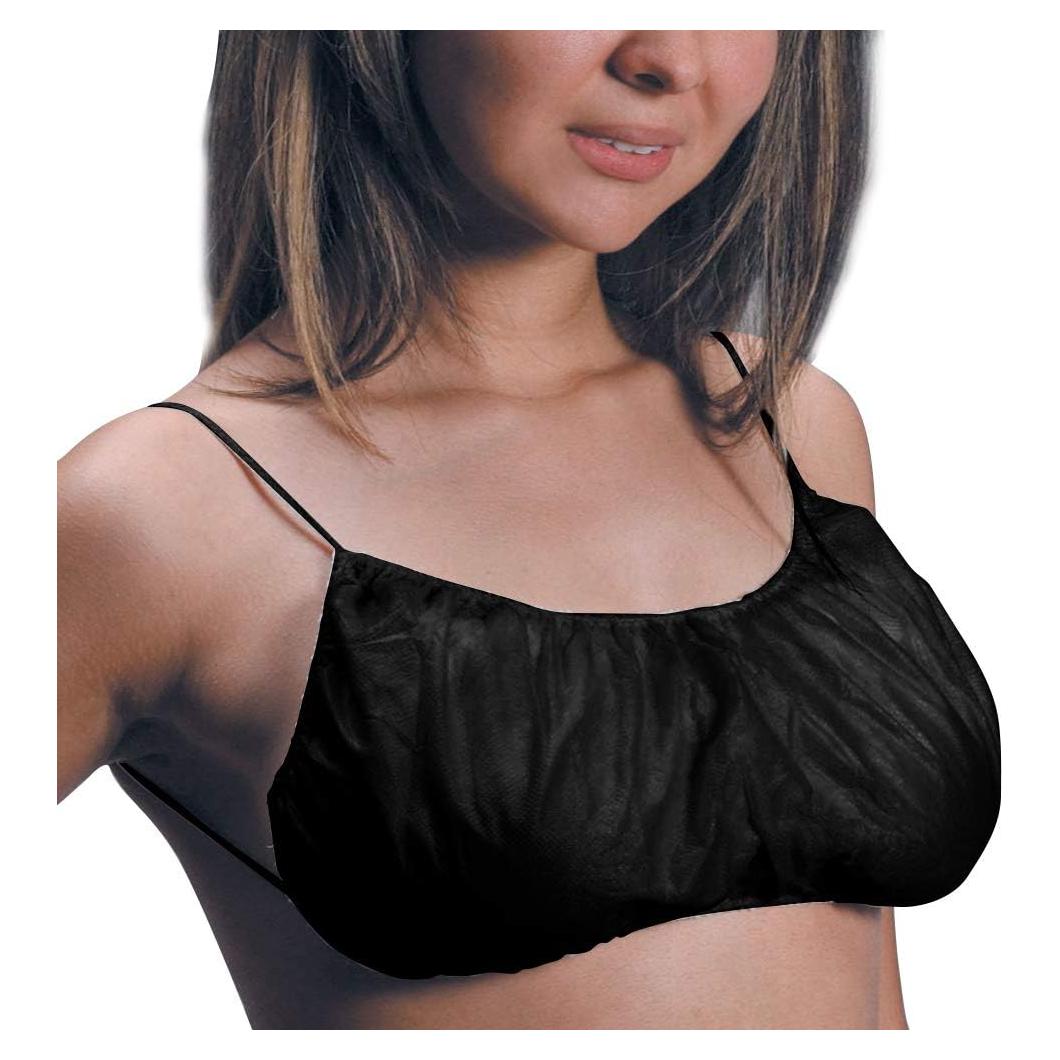 50 Sujetadores Desechables Negros Bikini ReneeBeautyTan