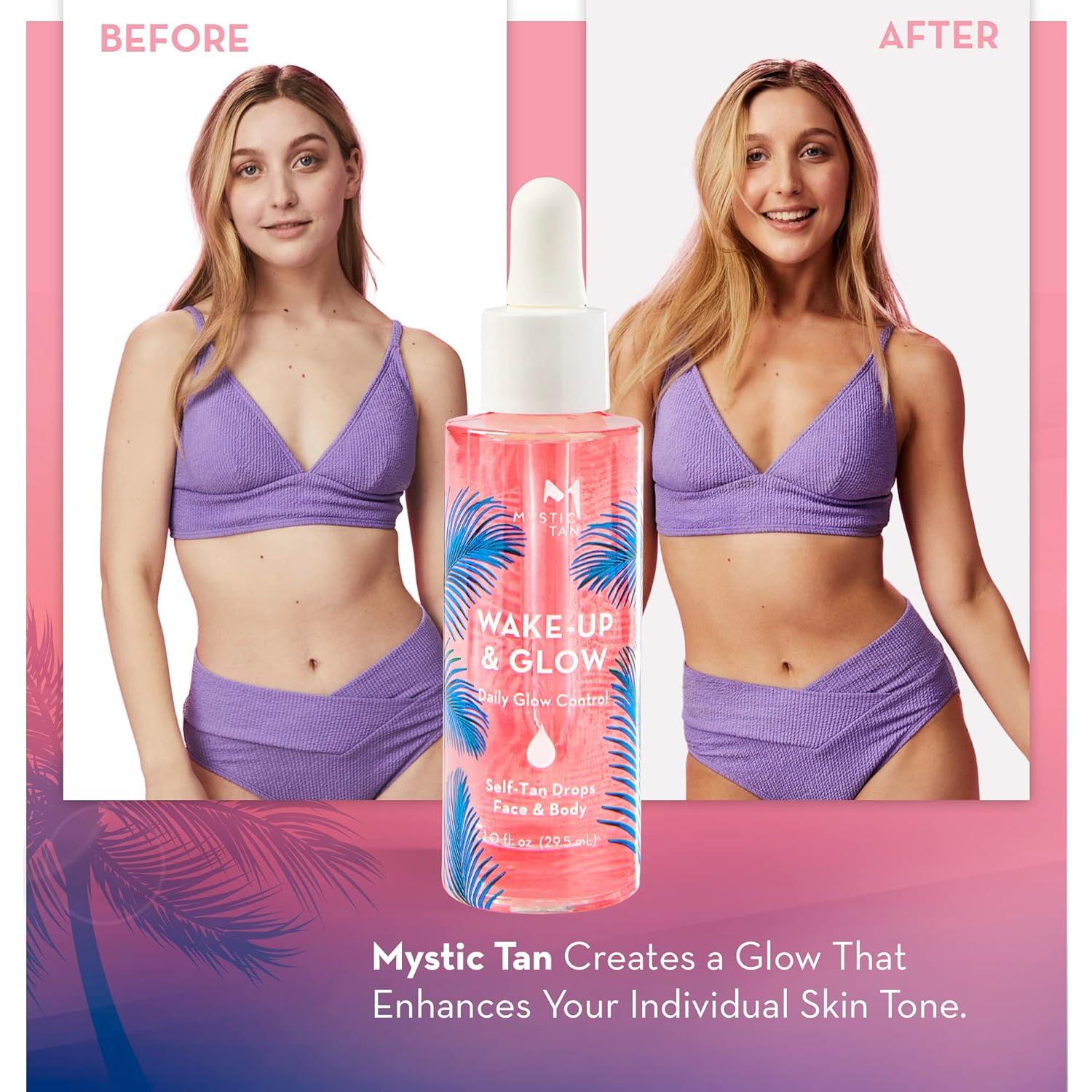 Gotas de Bronceado Mystic Tan 29.57 ml - Control Diario