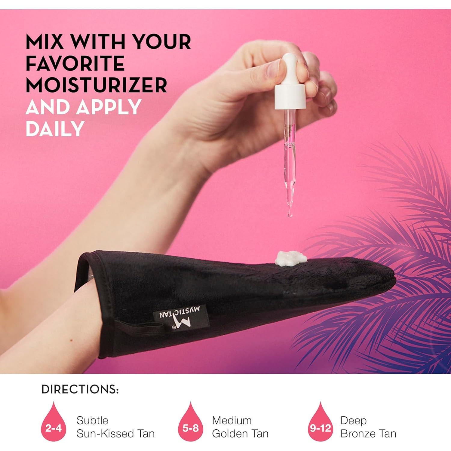 Gotas de Bronceado Mystic Tan 29.57 ml - Control Diario