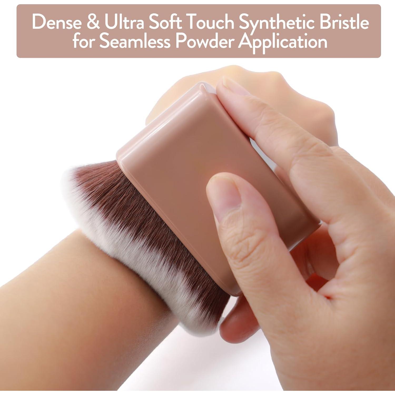 Brocha Kabuki para Autobronceador DRIPOO - Suave y Precisa