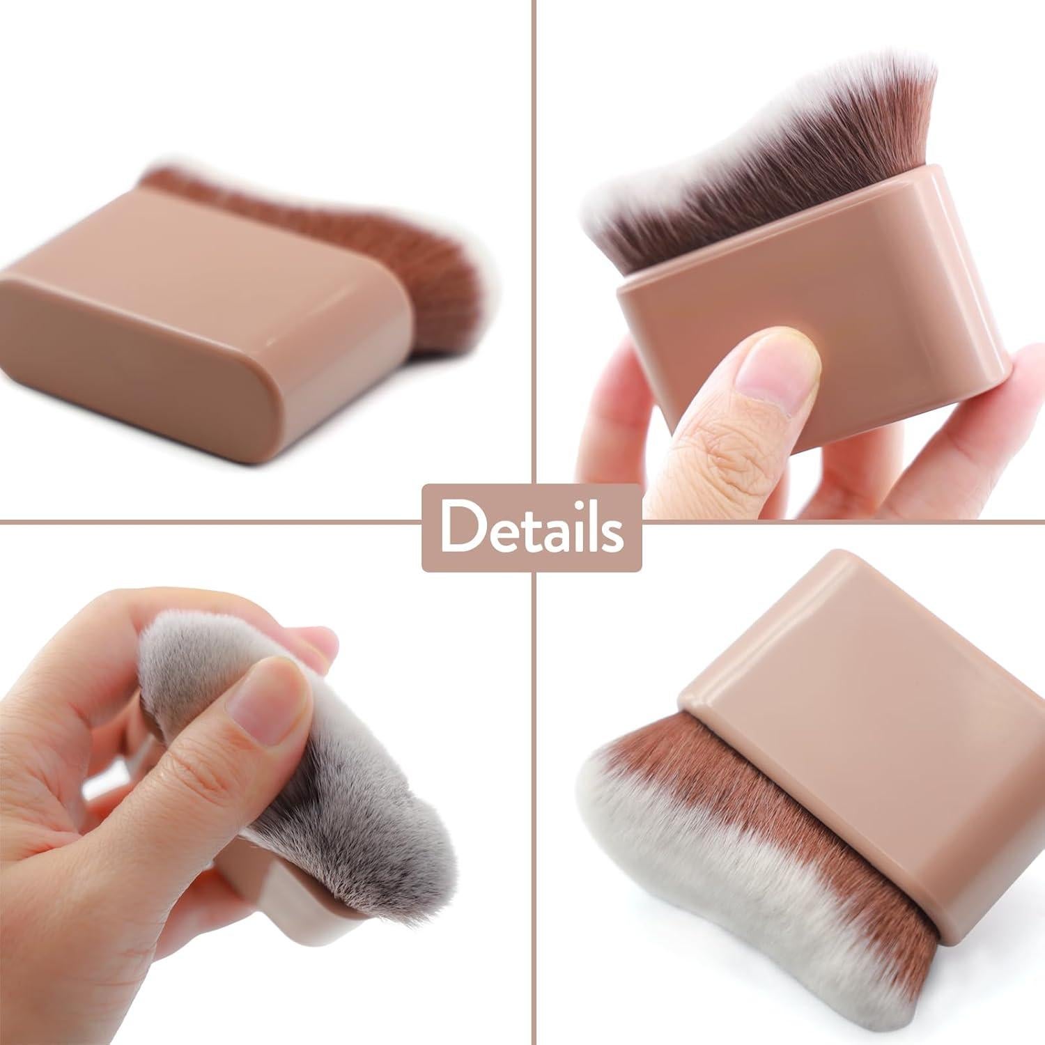 Brocha Kabuki para Autobronceador DRIPOO - Suave y Precisa