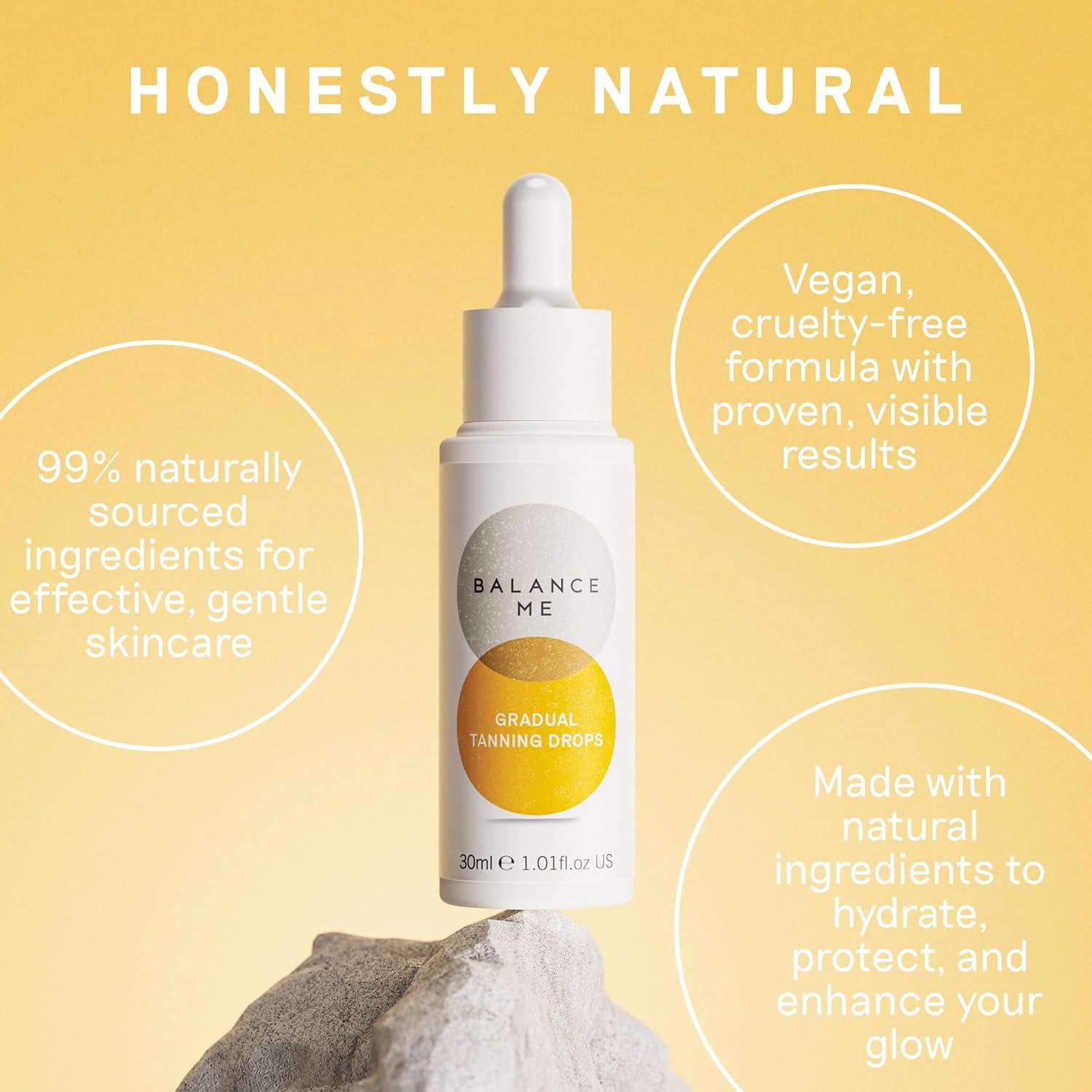 Gotas de Bronceado Gradual Balance Me 30 ml con Vitamina E