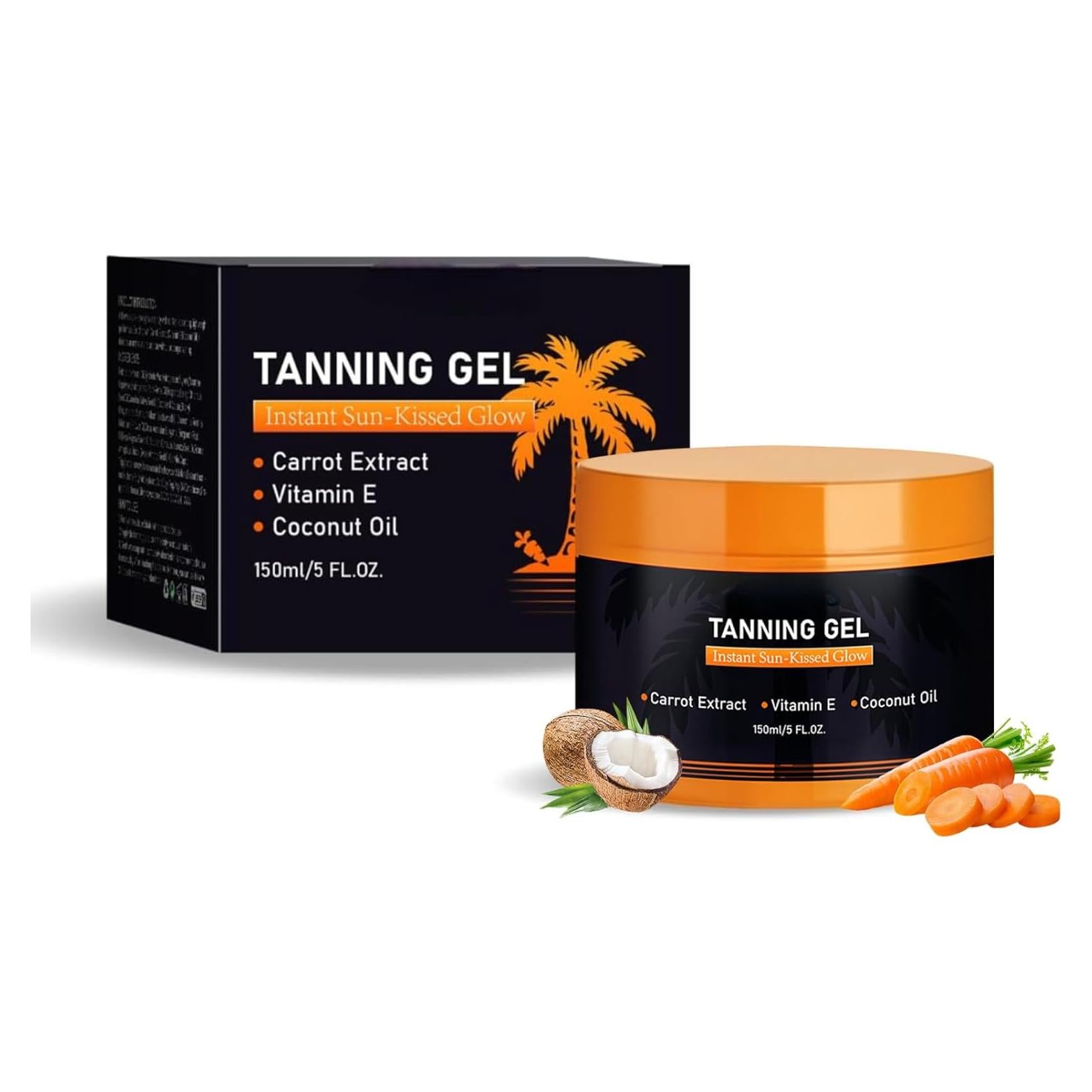 Gel Bronceador de Lujo PobbQing 150g Acelerador Natural