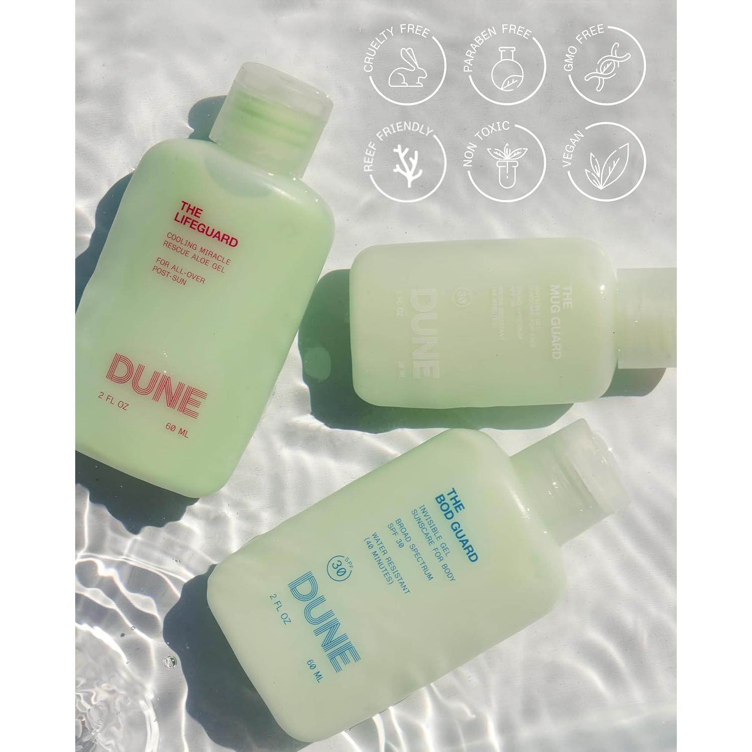 Kit de Protector Solar DUNE Suncare - Hidratación 72h y Gel de Aloe