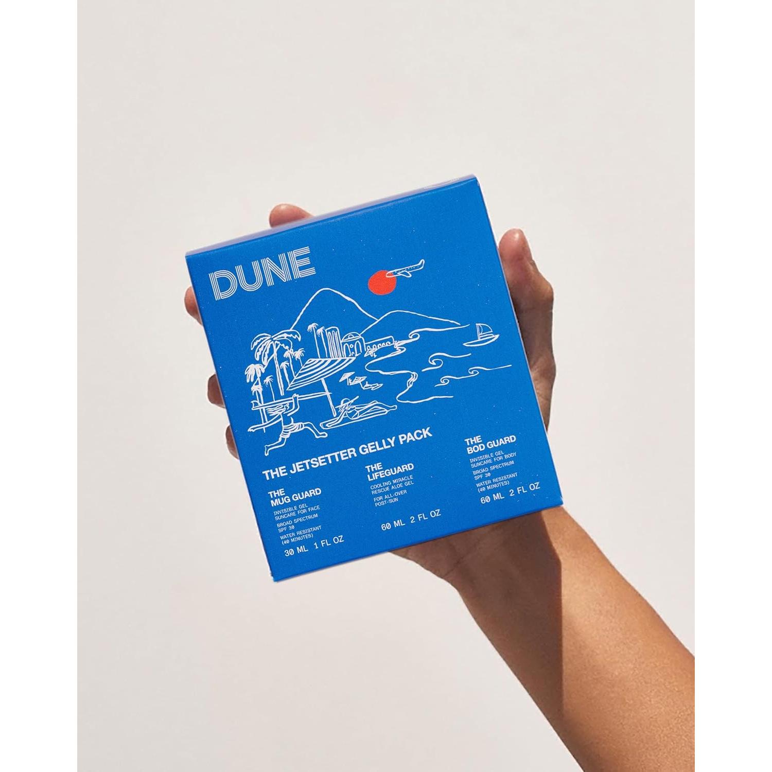 Kit de Protector Solar DUNE Suncare - Hidratación 72h y Gel de Aloe