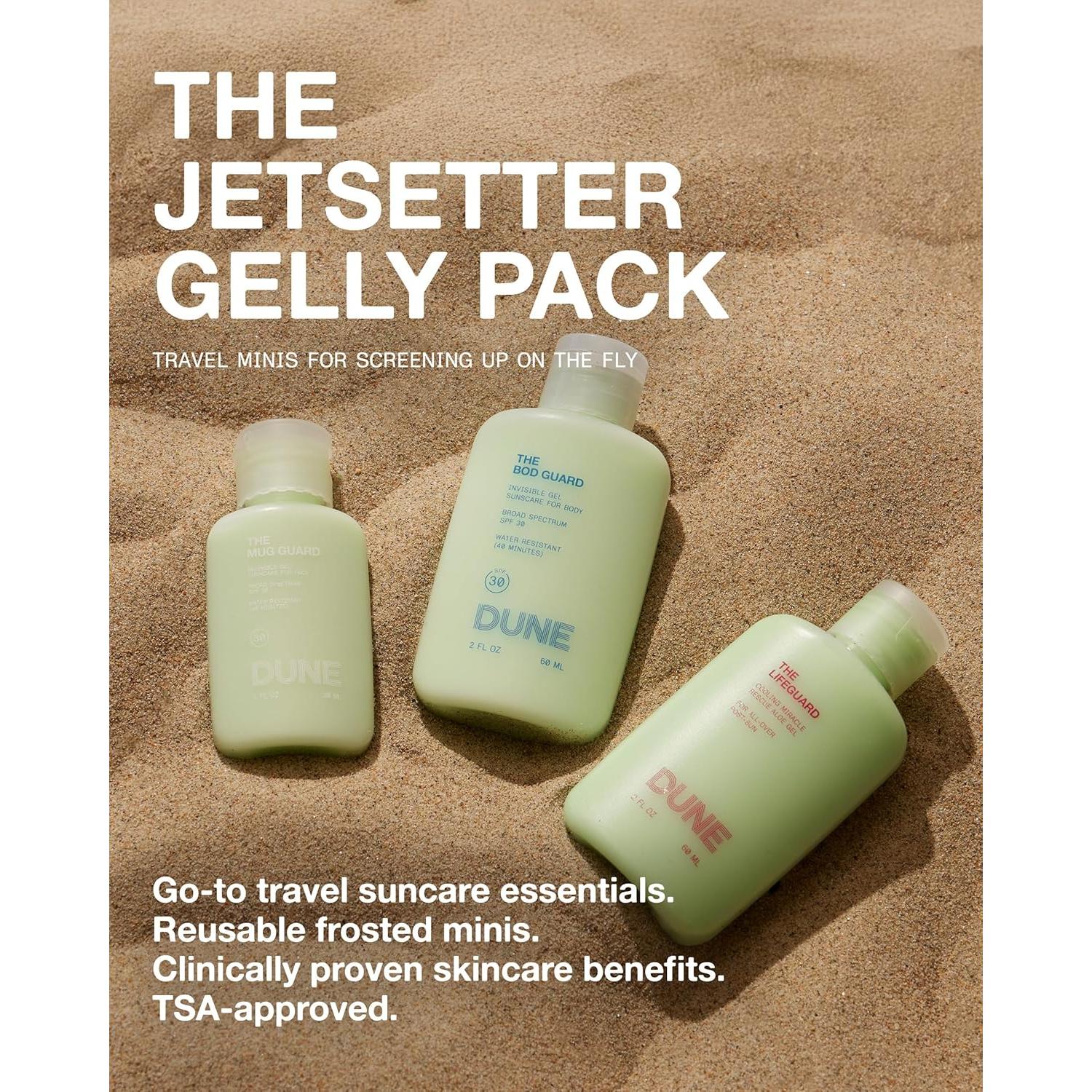 Kit de Protector Solar DUNE Suncare - Hidratación 72h y Gel de Aloe