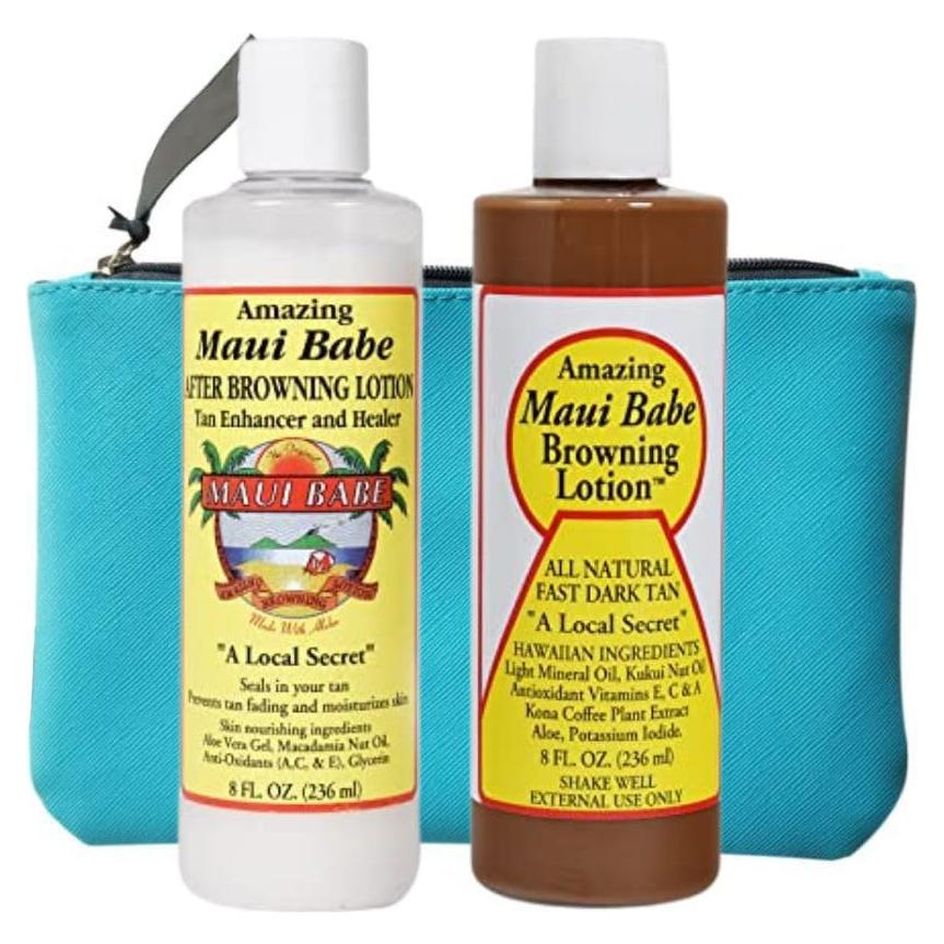 Set de Loción Bronceadora Maui Babe 236ml + Después del Sol 236ml