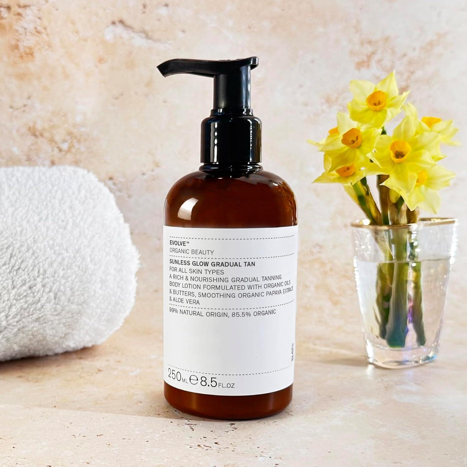 Evolve Brillo Sin Sol 3-en-1 Bronceado Gradual 250 ml - Vegano