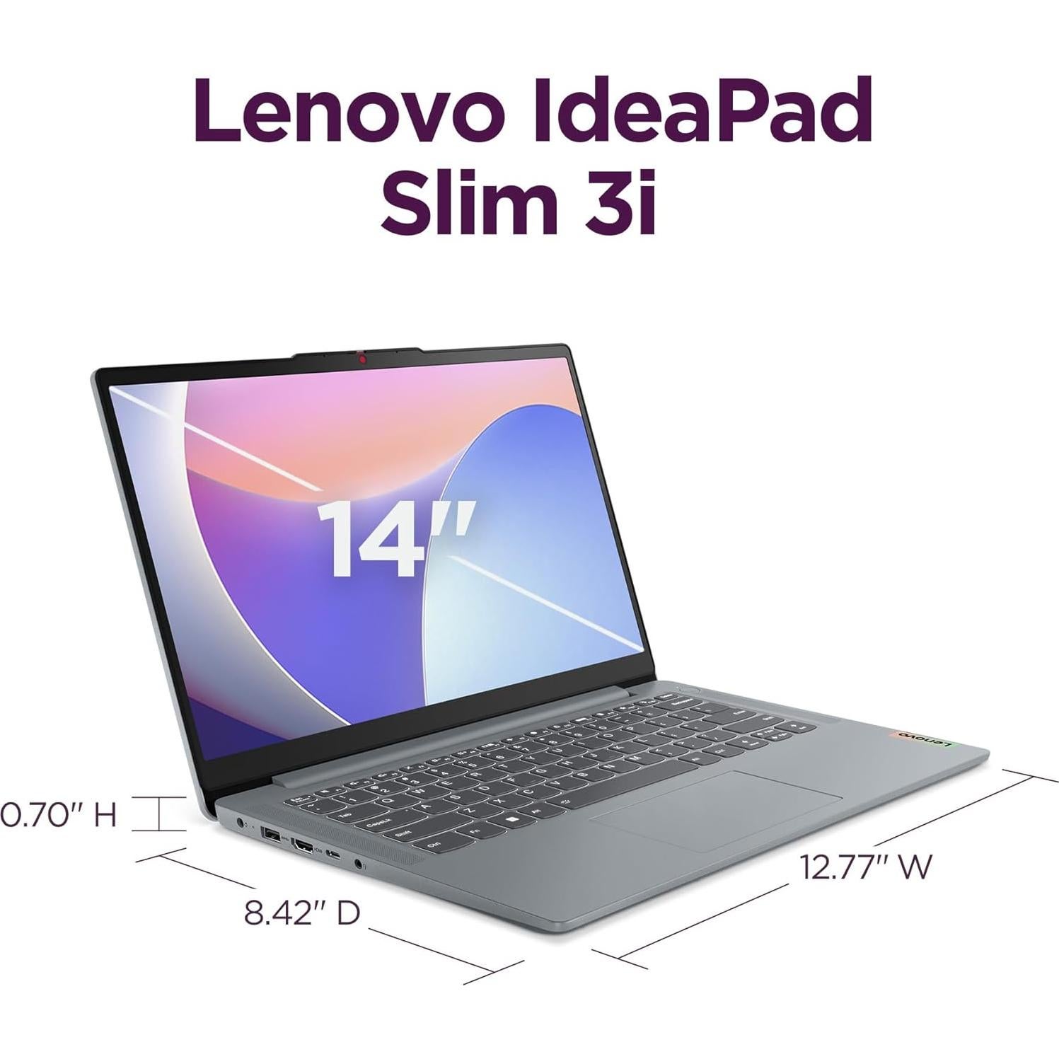 Lenovo IdeaPad Slim 3i - 2024 - 14" FHD - i7 - 16GB - 512GB SSD